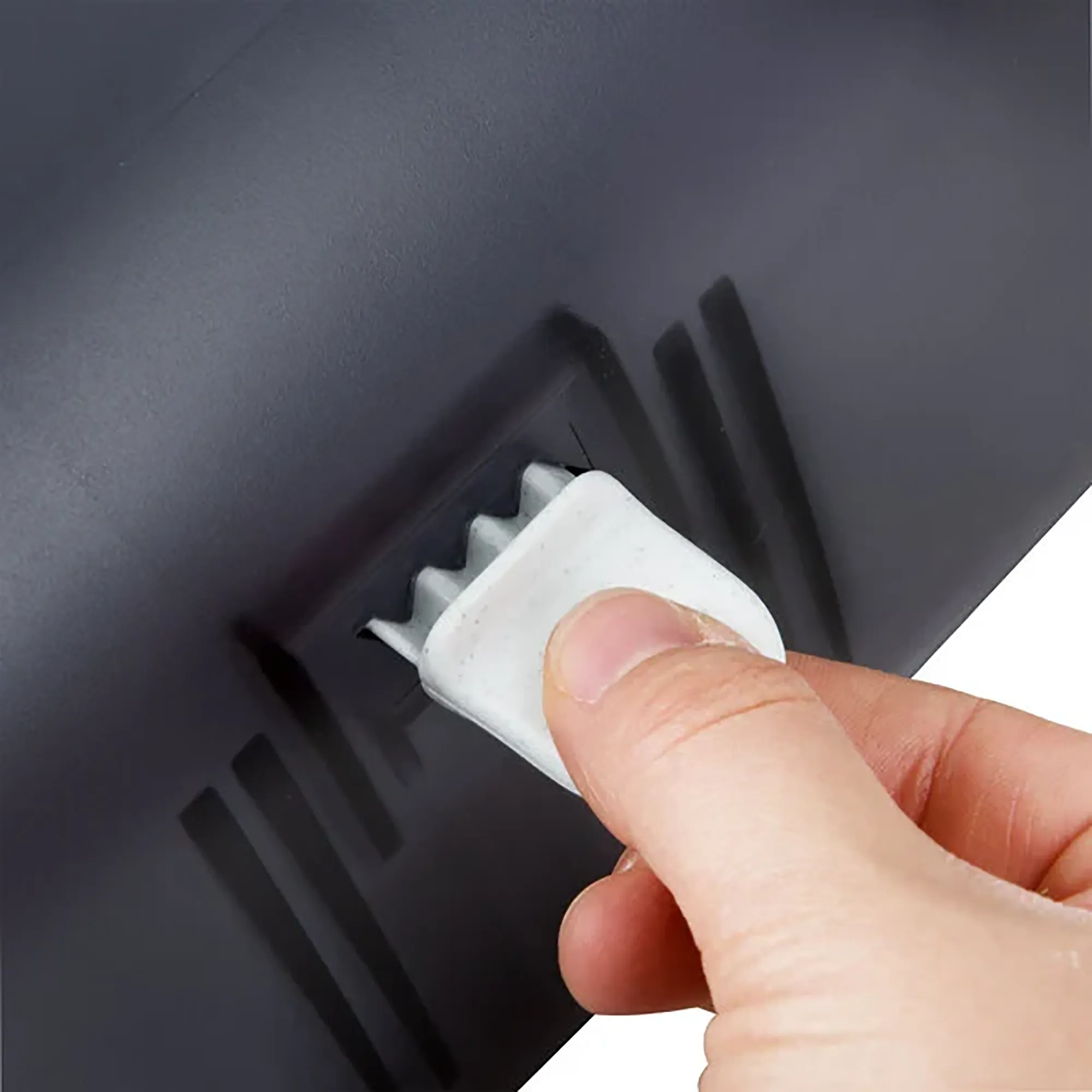 San Jamar R4000TBK Double Roll 9" Jumbo Toilet Tissue Dispenser - Image 5