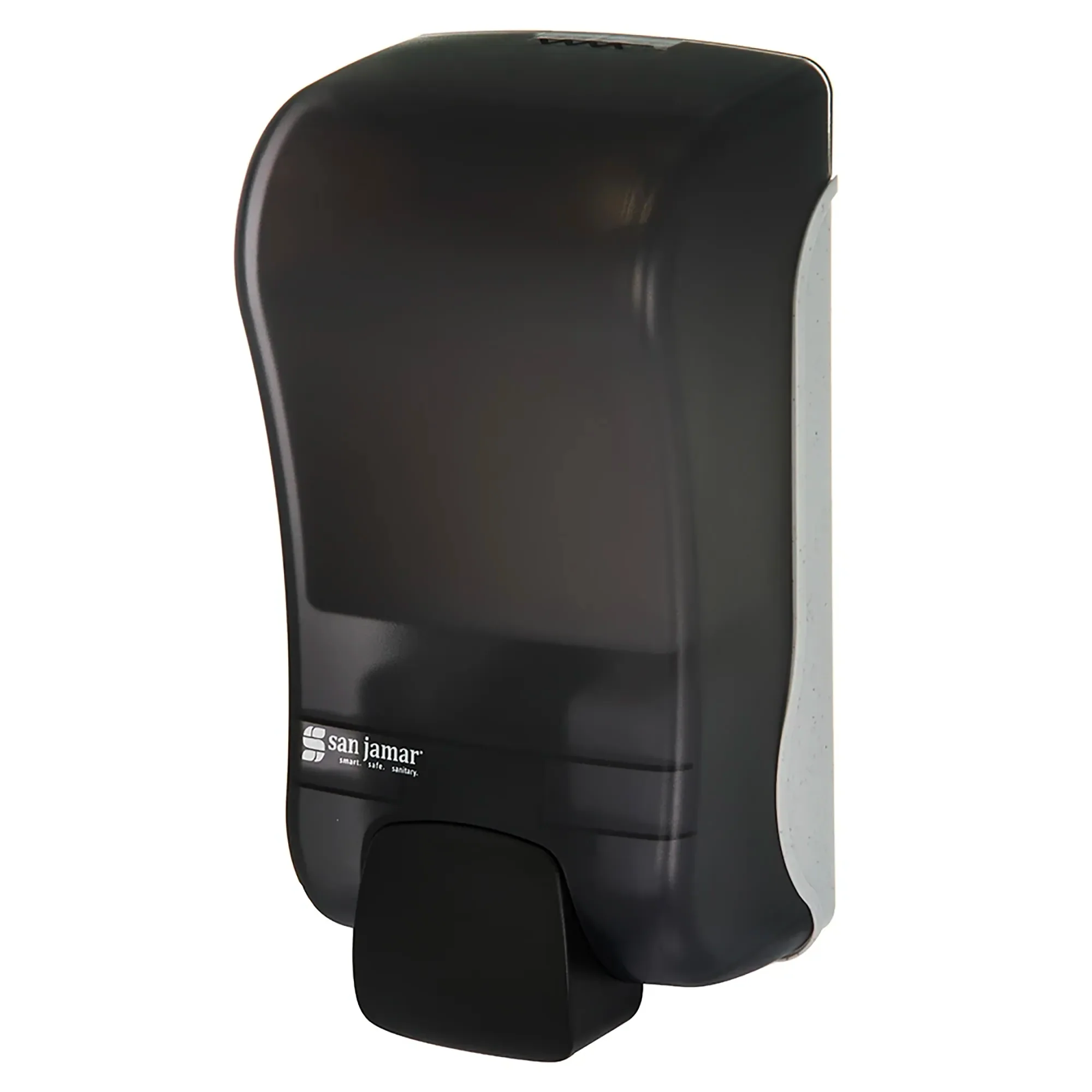 San Jamar S1300TBK Manual Liquid Hand Soap Dispenser - 1300ml Capacity