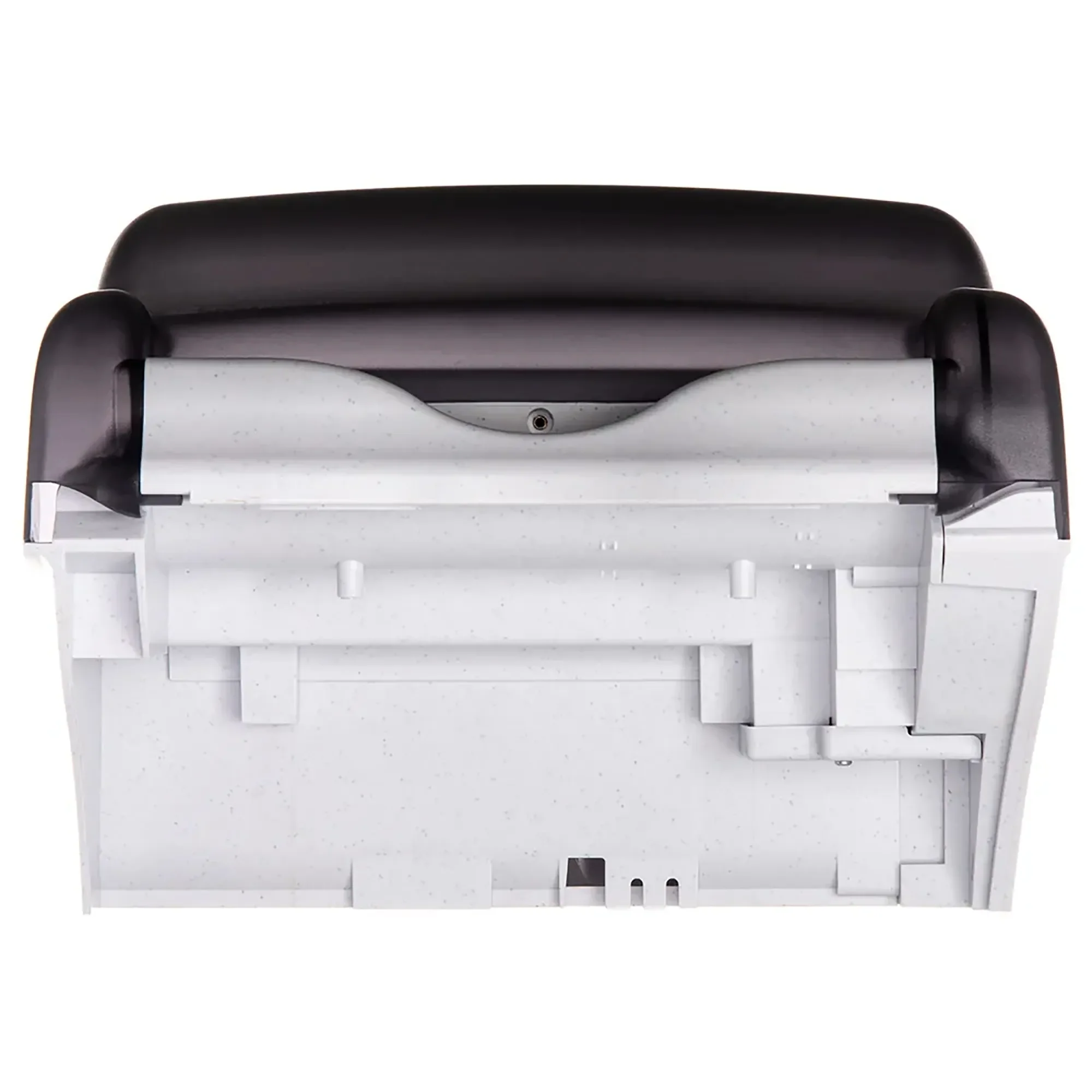 San Jamar T8000TBK Compact Touchless Roll Paper Towel Dispenser - Image 3