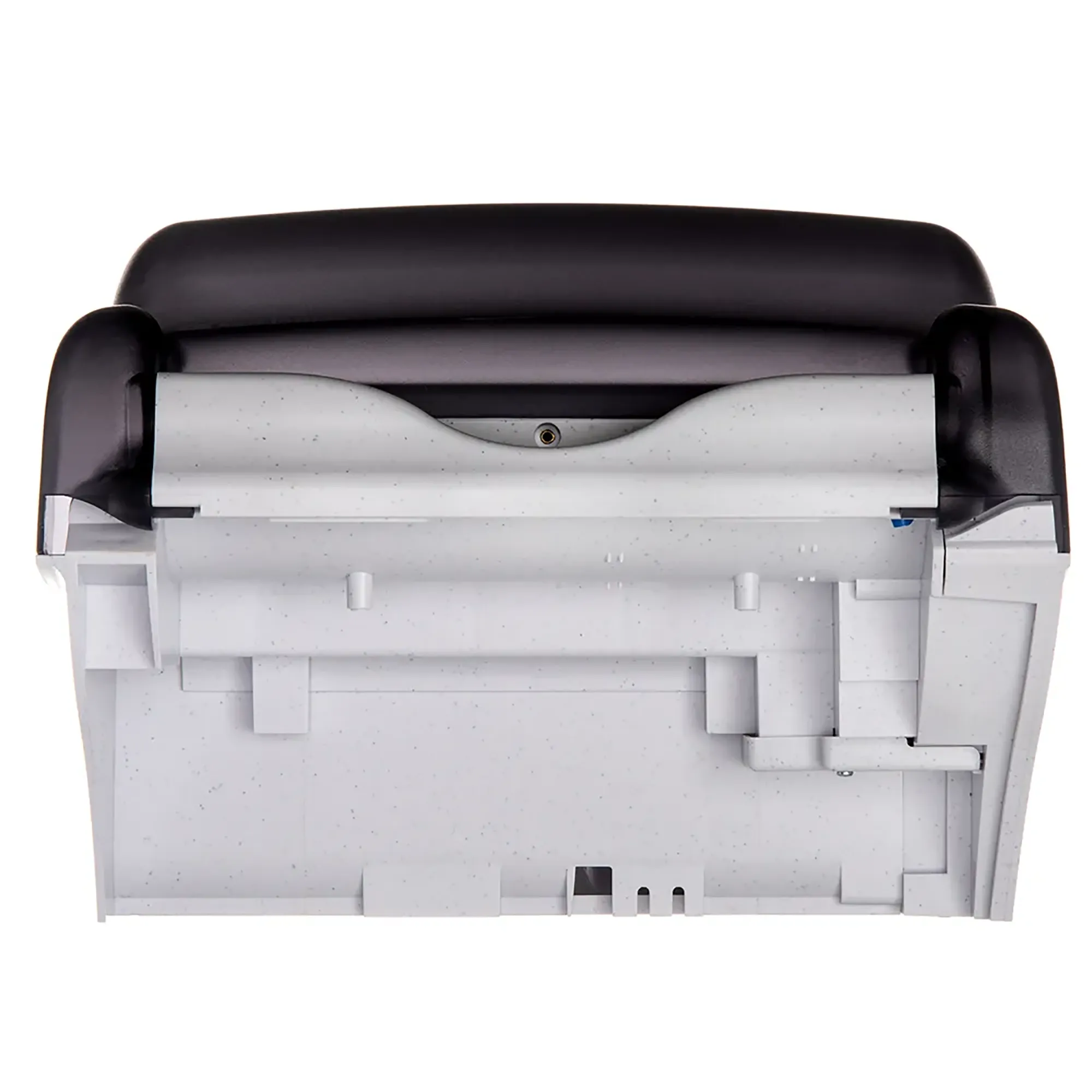 San Jamar T8400TBK Compact Touchless Roll Paper Towel Dispenser with Sensor - Image 3