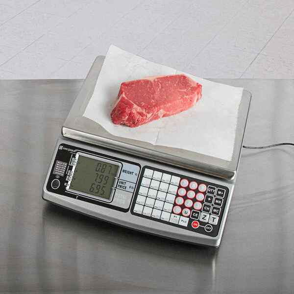 San Jamar Escali SCDG30LFT Price Computing Scale - Image 3