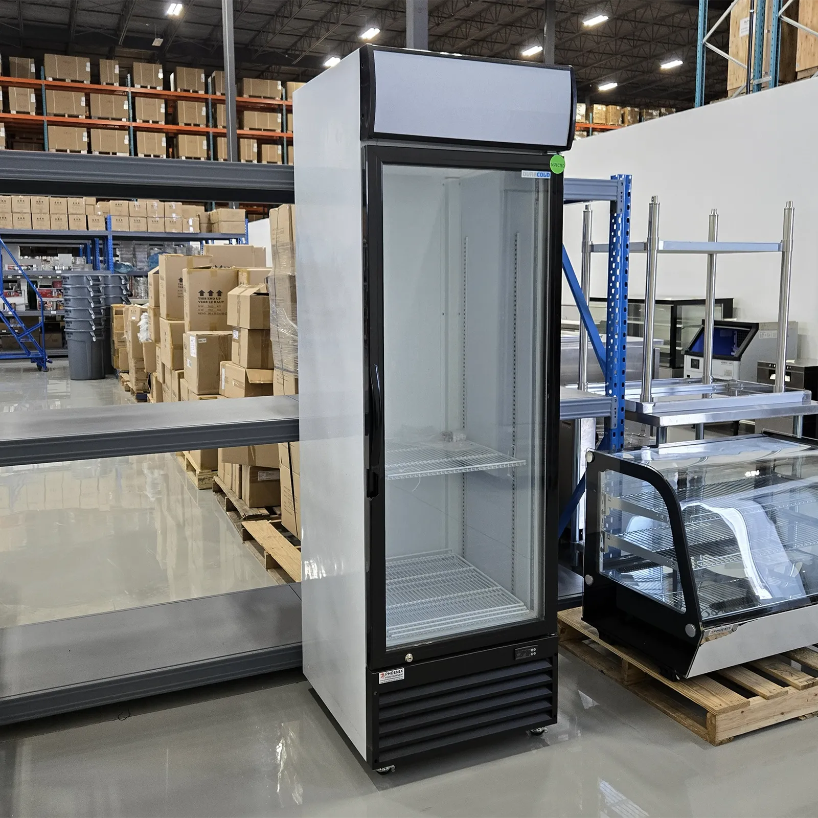 **SCRATCH & DENT** Duracold P430WA Single Door 24" Wide Display Refrigerator