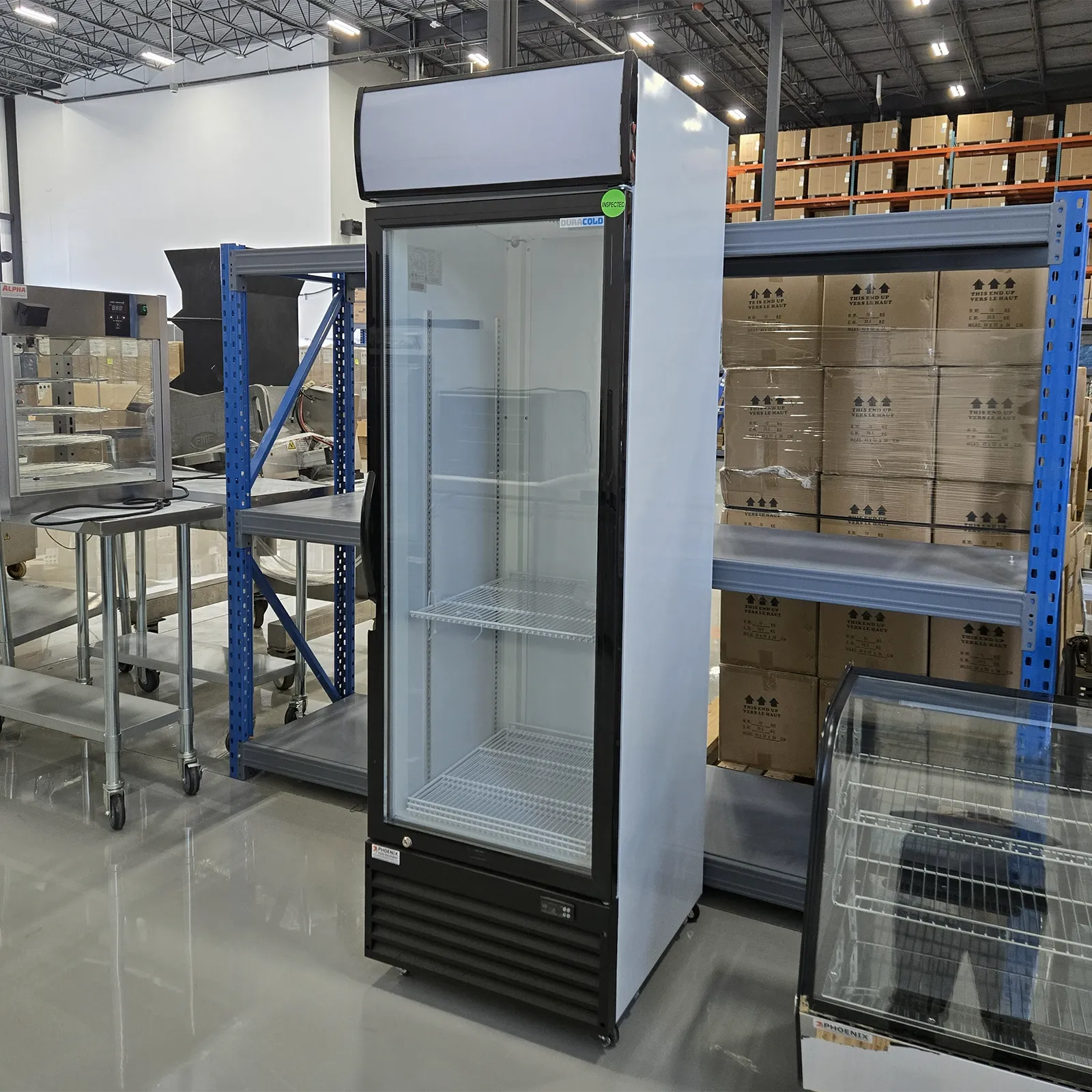 **SCRATCH & DENT** Duracold P430WA Single Door 24" Wide Display Refrigerator - Image 2