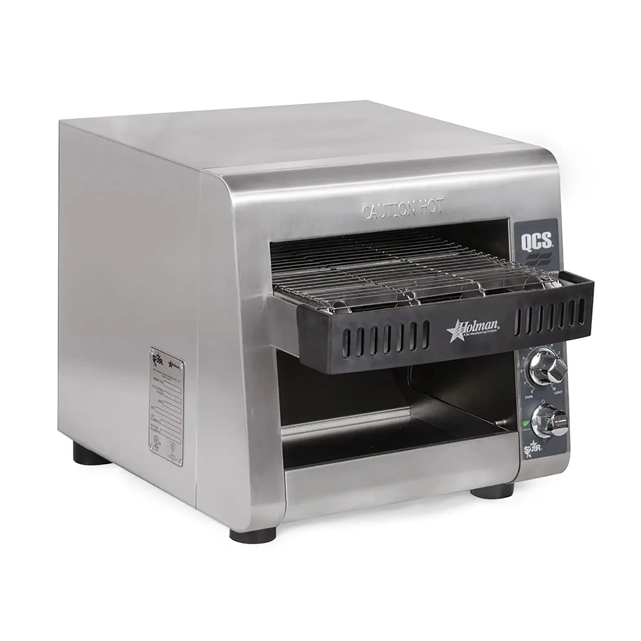 Star-Holman QCS1-350 Compact Conveyor Toaster - 120V, 1.5" Opening, 350 Slices/HR - Image 2