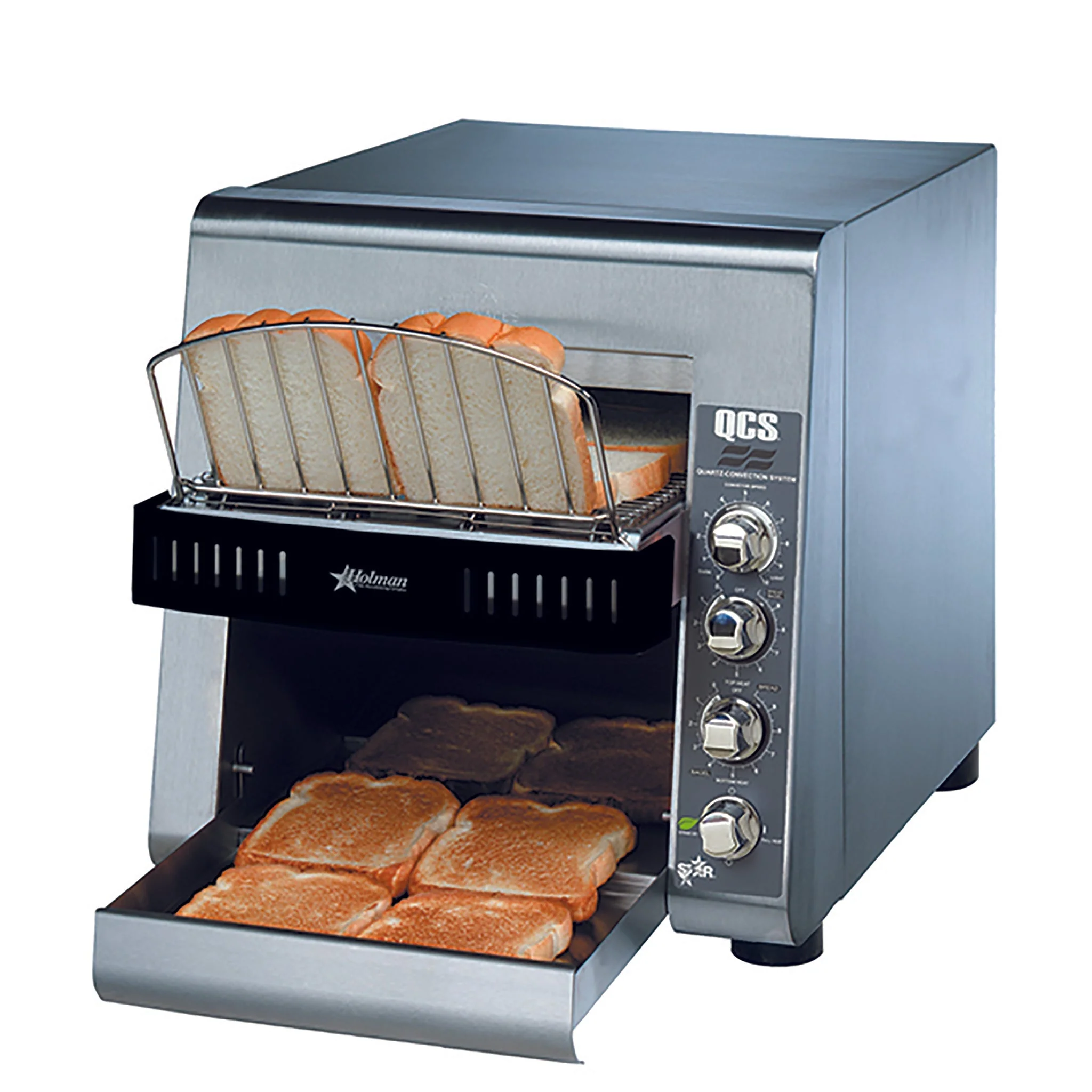 Star-Holman QCS2-800 Compact Conveyor Toaster - 208V, 1.5" Opening, 800 Slices/HR