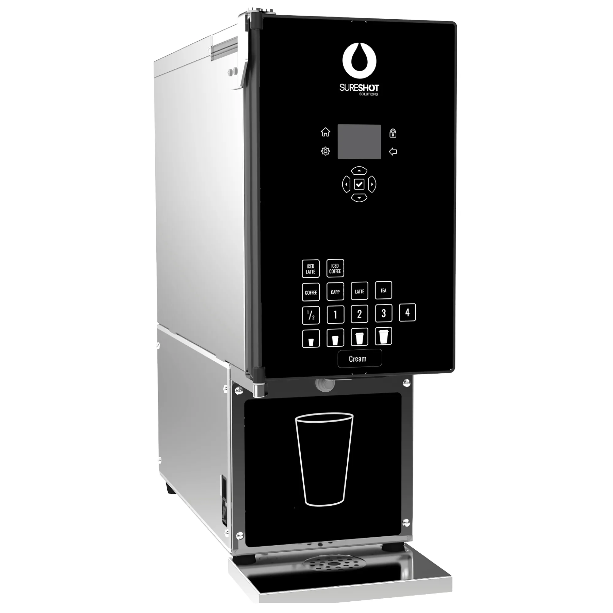 SureShot IntelliShot 2.0 Series AC110-V2PCT Milk & Cream Dispenser - 9.5L Total Capacity, Various Configurations