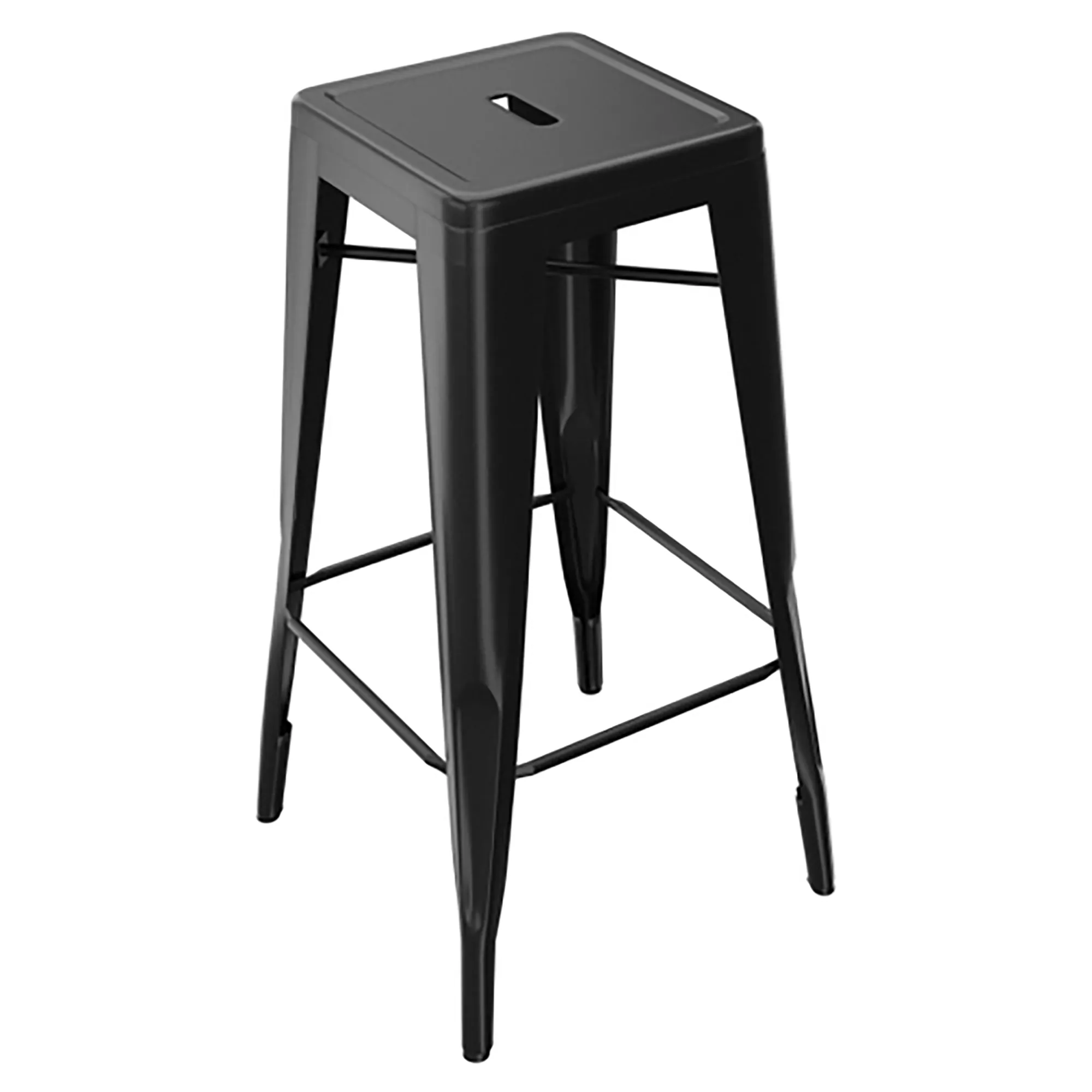 Tarrison Amelia All-Weather Stackable Backless Stool - Various Options - Image 5