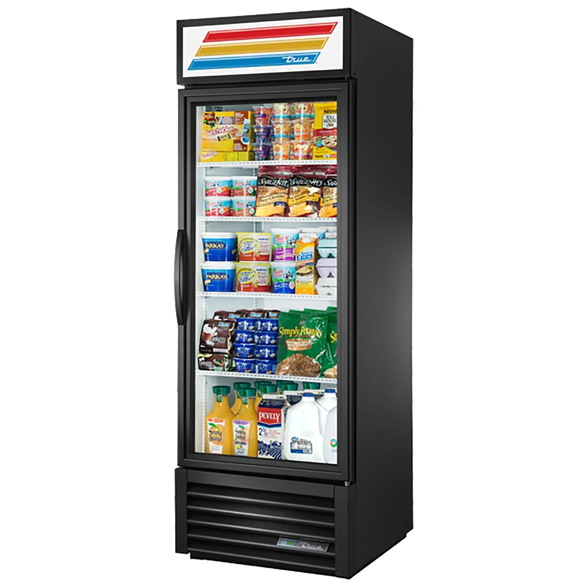True GDM-23-HC~TSL01 Single Door 27" Wide Display Refrigerator
