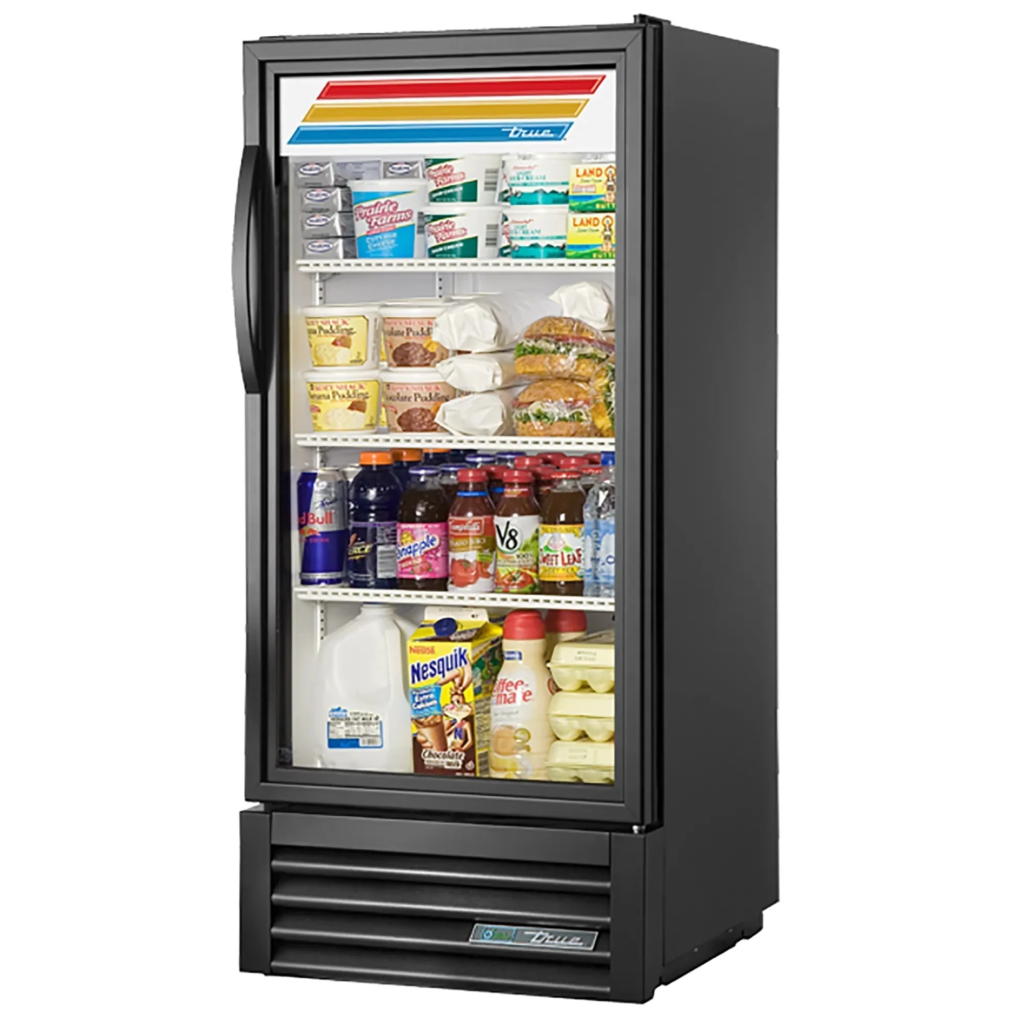 True GDM-10-HC~TSL01 Single Door 25" Wide Display Refrigerator