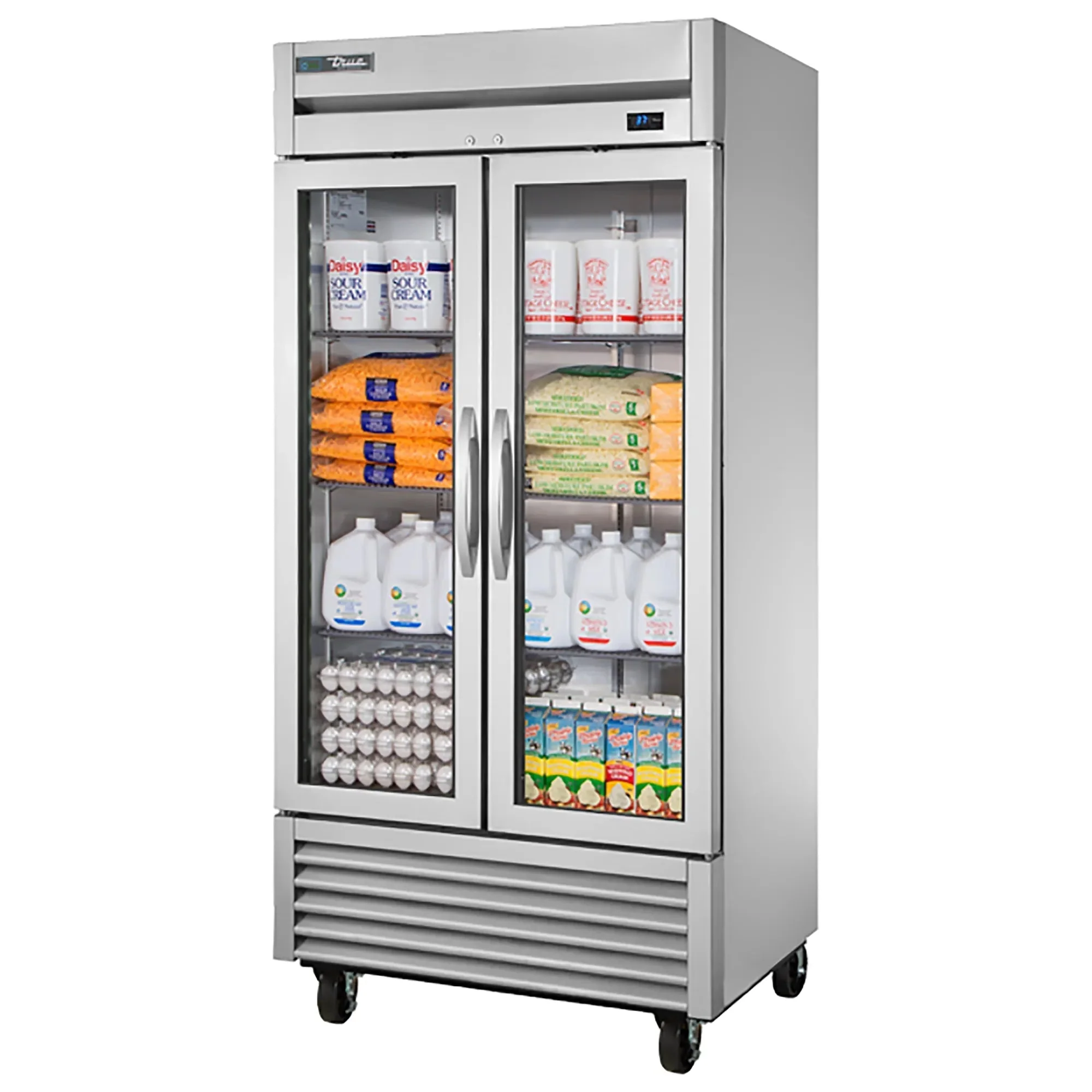 True T-35G-HC~FGD01 Double Door 40" Wide Display Refrigerator