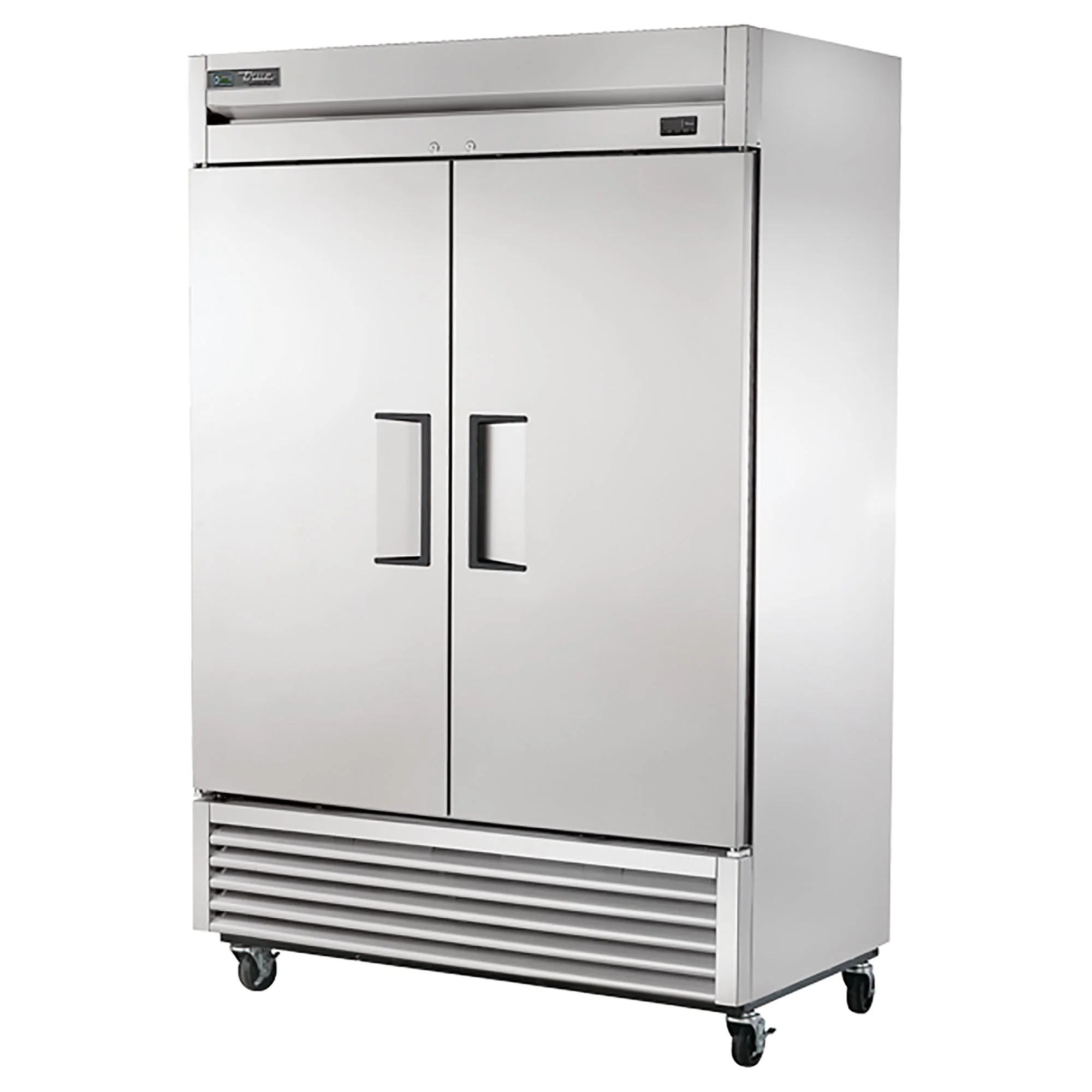 True T-49-HC Double Solid Door 54" Wide Stainless Steel Refrigerator