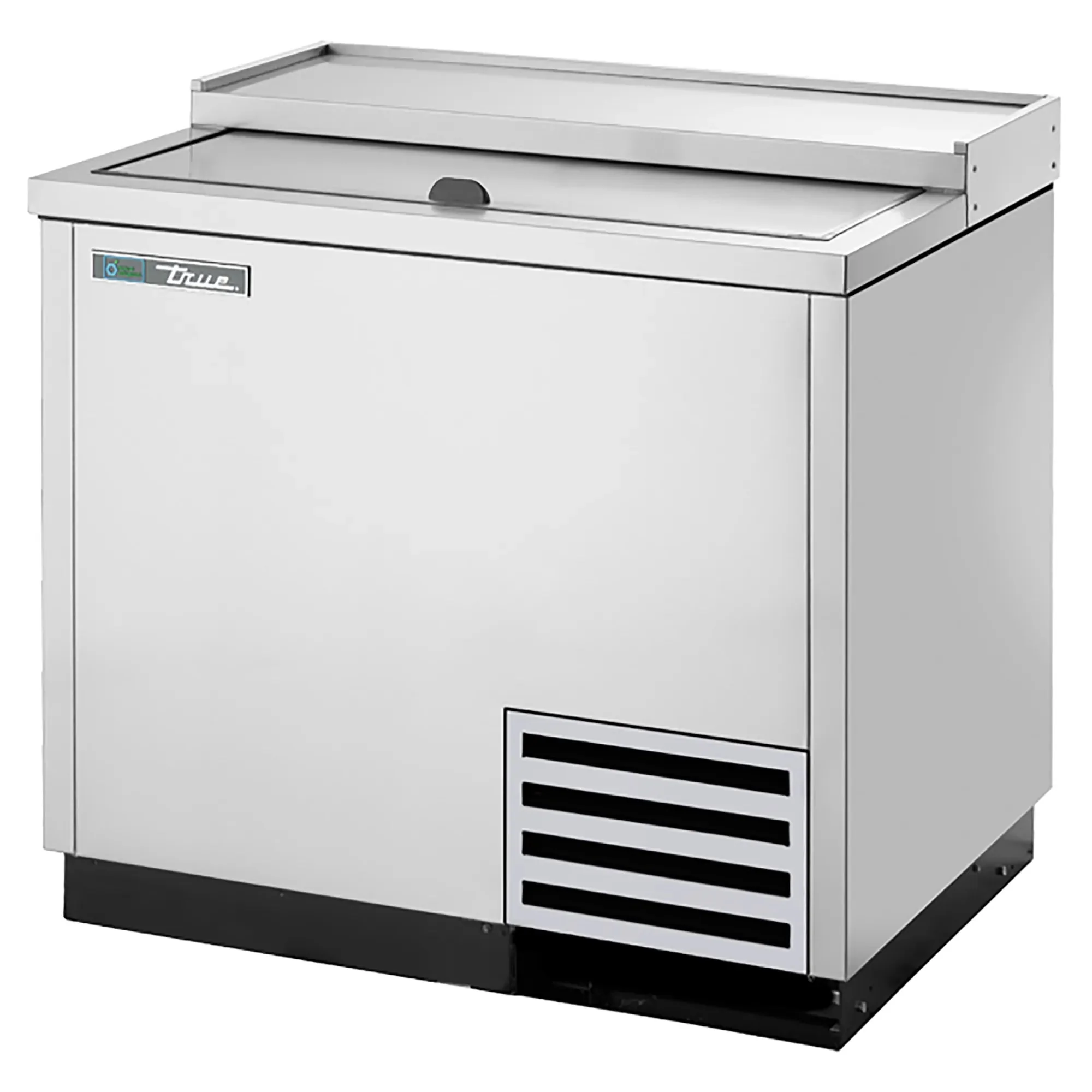 True T-36-GC Series 36" Wide Glass & Plate Chiller - Black or Stainless Steel Finish - Image 2