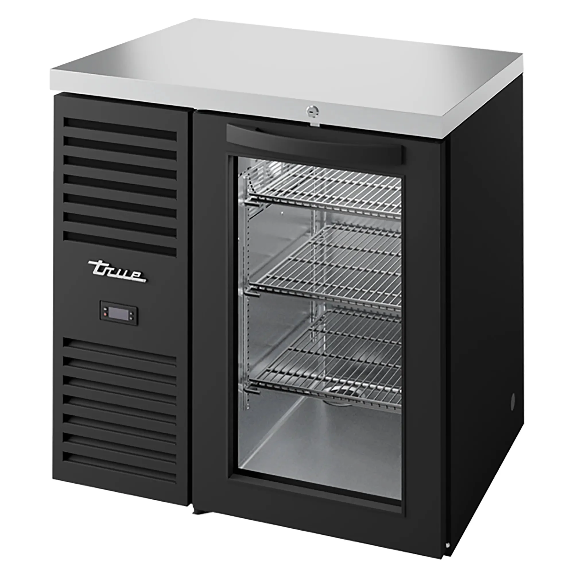 True TBR32-RISZ1-L Series 32" Single Door Back Bar Cooler - Various Configurations - Image 2