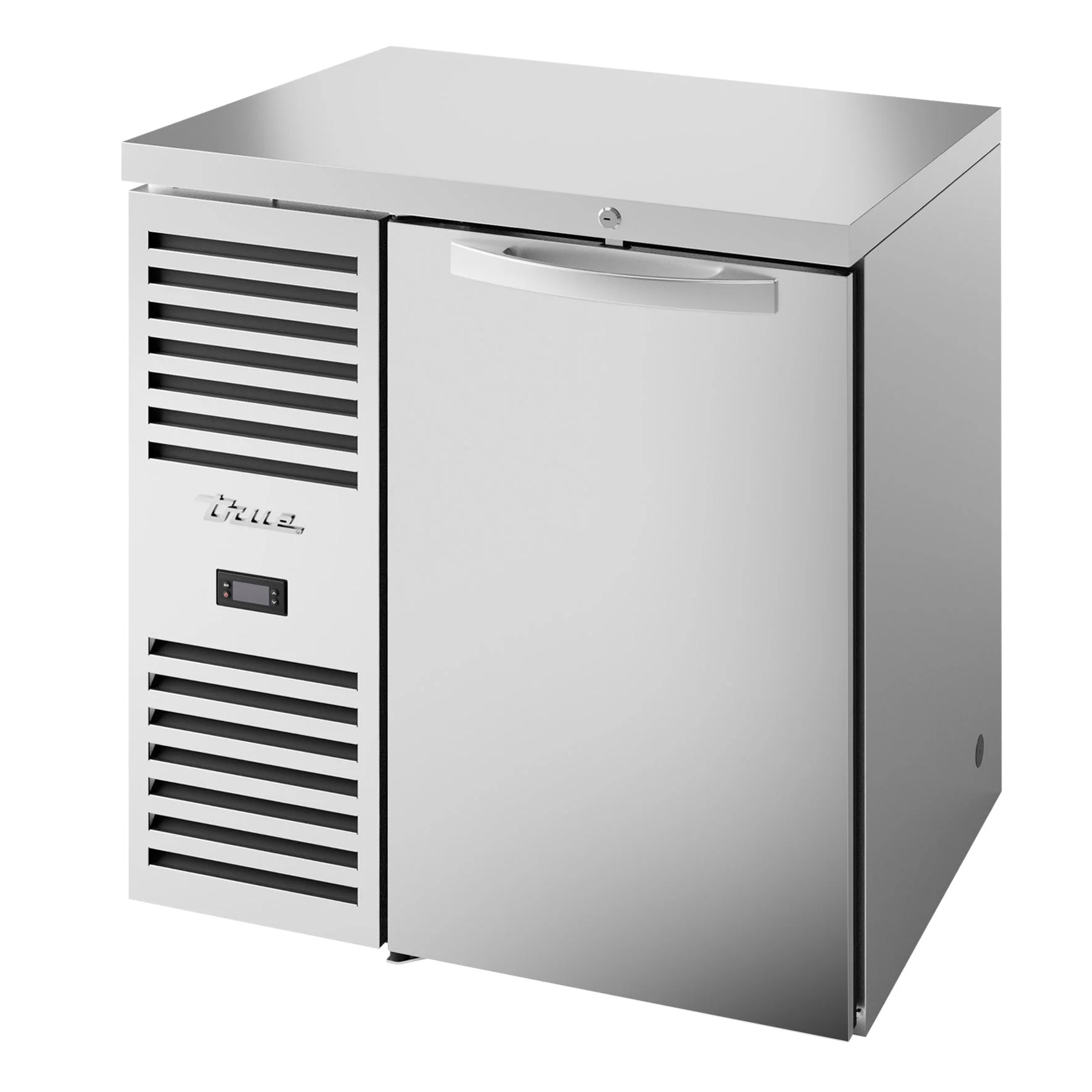True TBR32-RISZ1-L Series 32" Single Door Back Bar Cooler - Various Configurations - Image 3