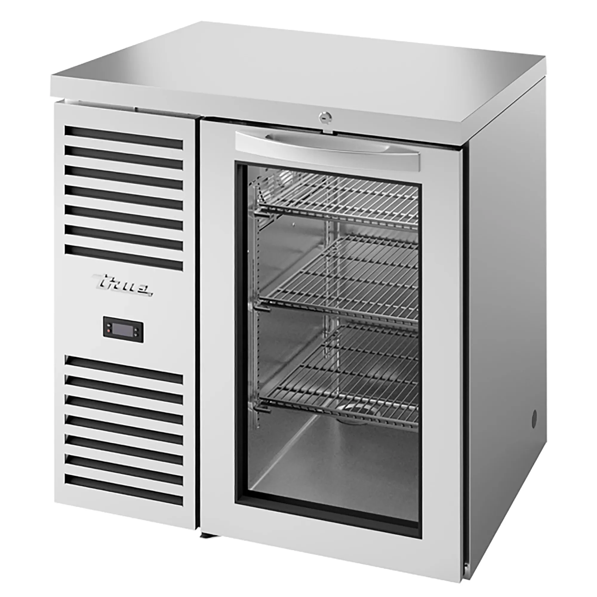 True TBR32-RISZ1-L Series 32" Single Door Back Bar Cooler - Various Configurations - Image 4