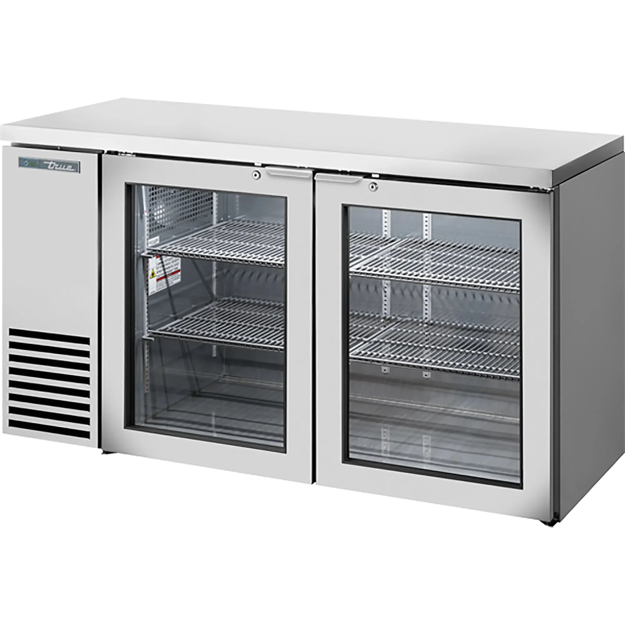 True TBB24-60 Series 60" Shallow Double Door Back Bar Cooler - Various Configurations - Image 7