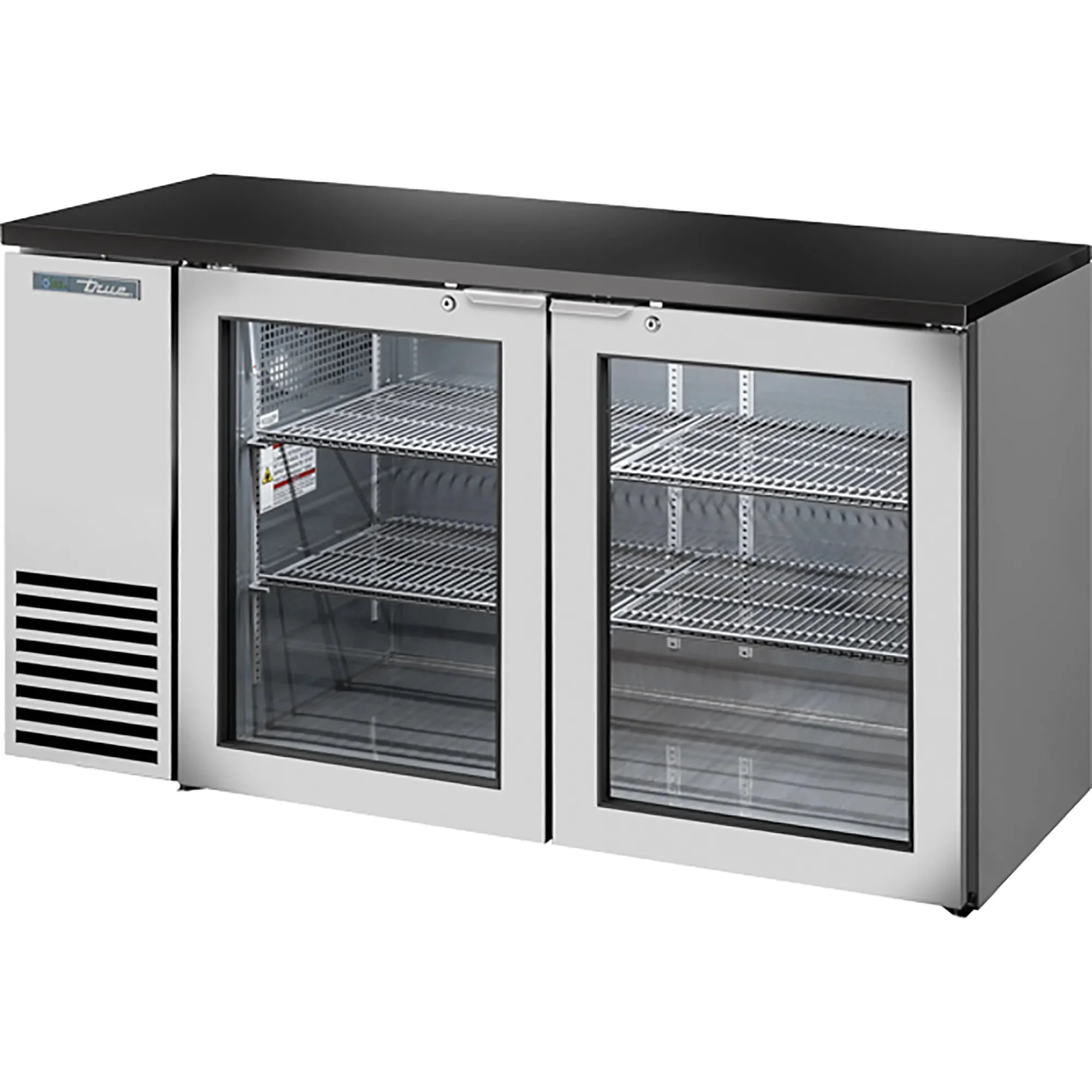 True TBB24-60 Series 60" Shallow Double Door Back Bar Cooler - Various Configurations - Image 8