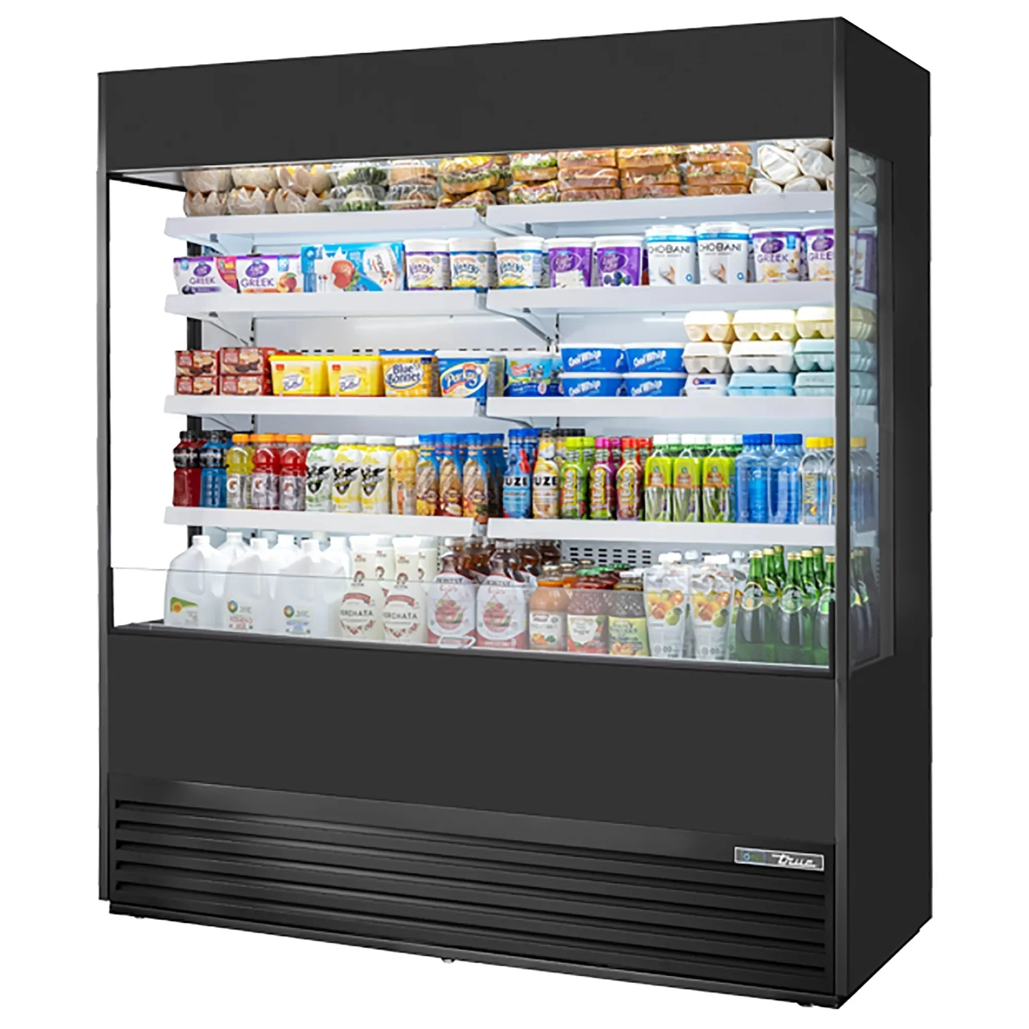 True TOAM-72 Open Air 72" Wide Refrigerator - Various Configurations - Image 4