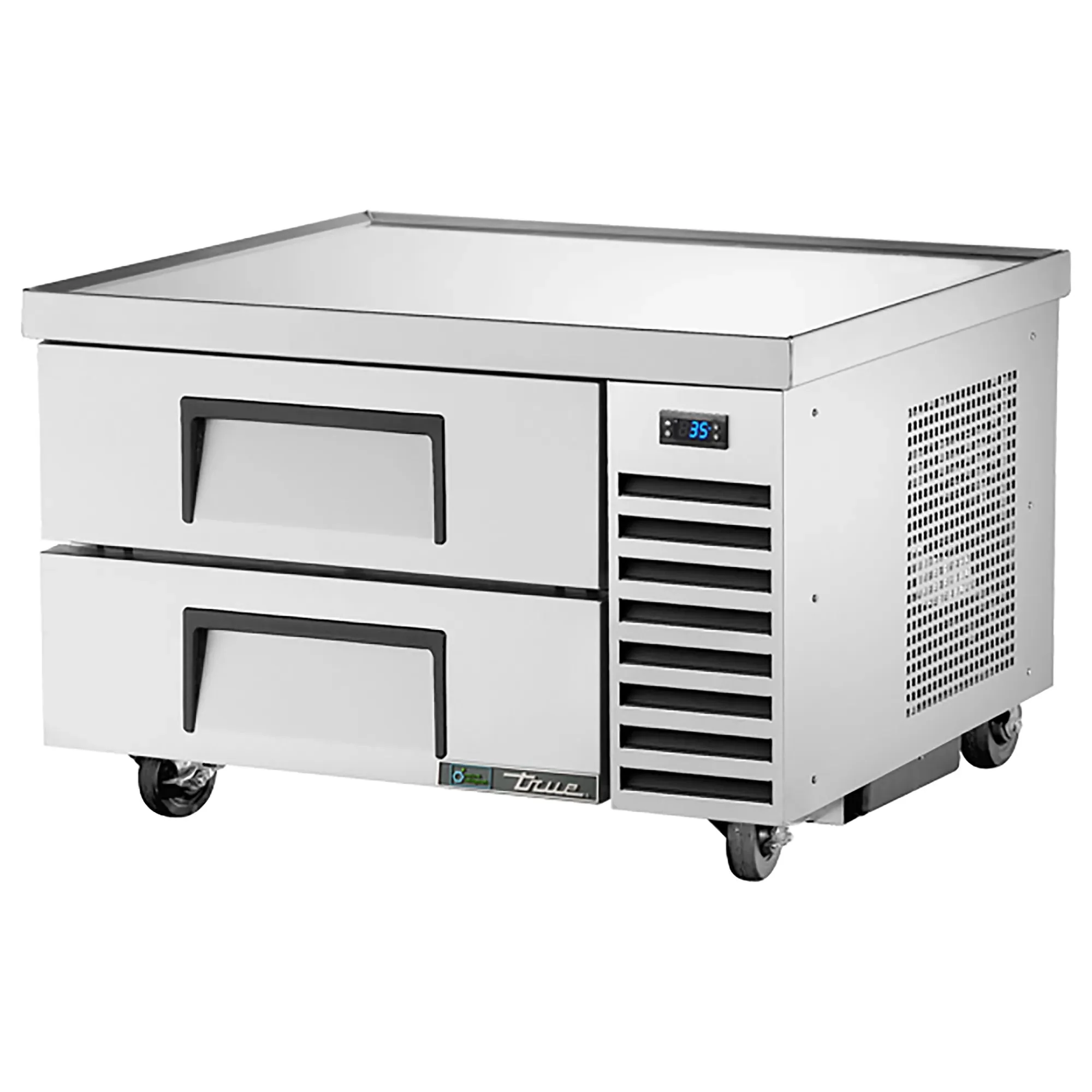 True TRCB-36-HC Refrigerated 36" Chef Base - Fits 4" Deep Pans