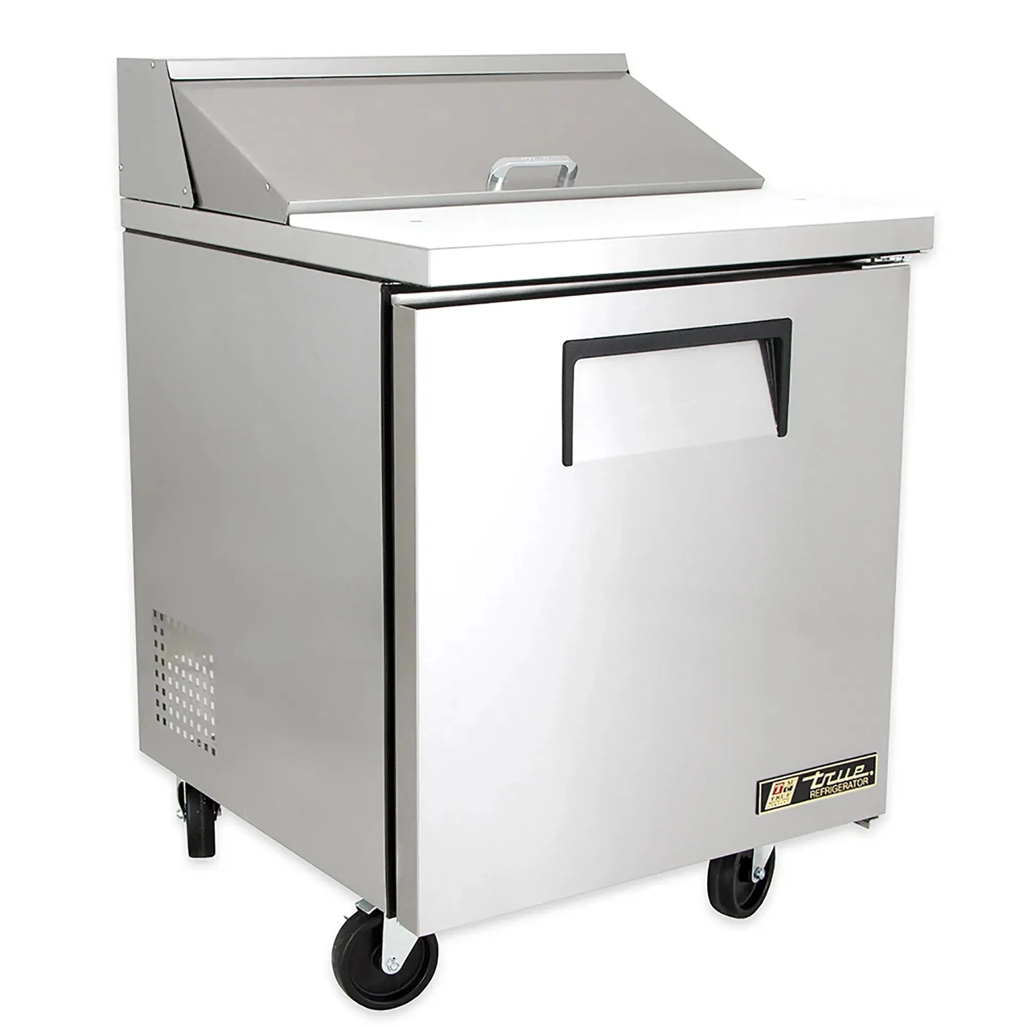 True TSSU-27-08-HC Single Door 27" Refrigerated Sandwich Prep Table - Various Configurations - Image 3