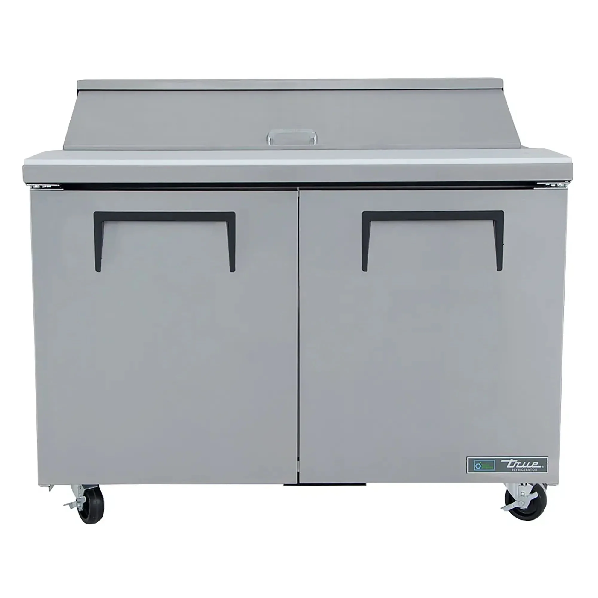 True TSSU-48-12-HC Double Door 48" Refrigerated Sandwich Prep Table - Various Configurations - Image 4