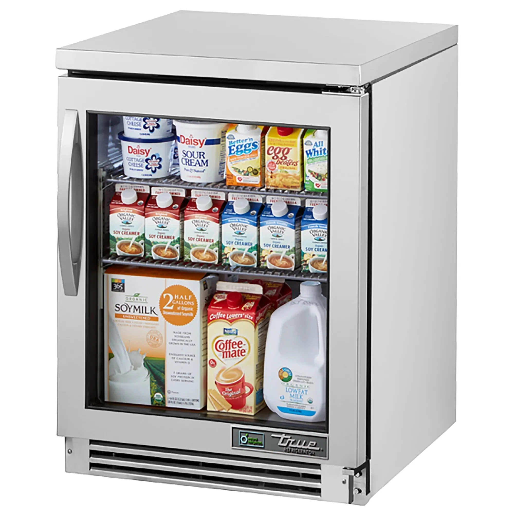 True TUC-24 Series Single Door 24" Under Counter Refrigerator - Solid or Glass Door - Image 2