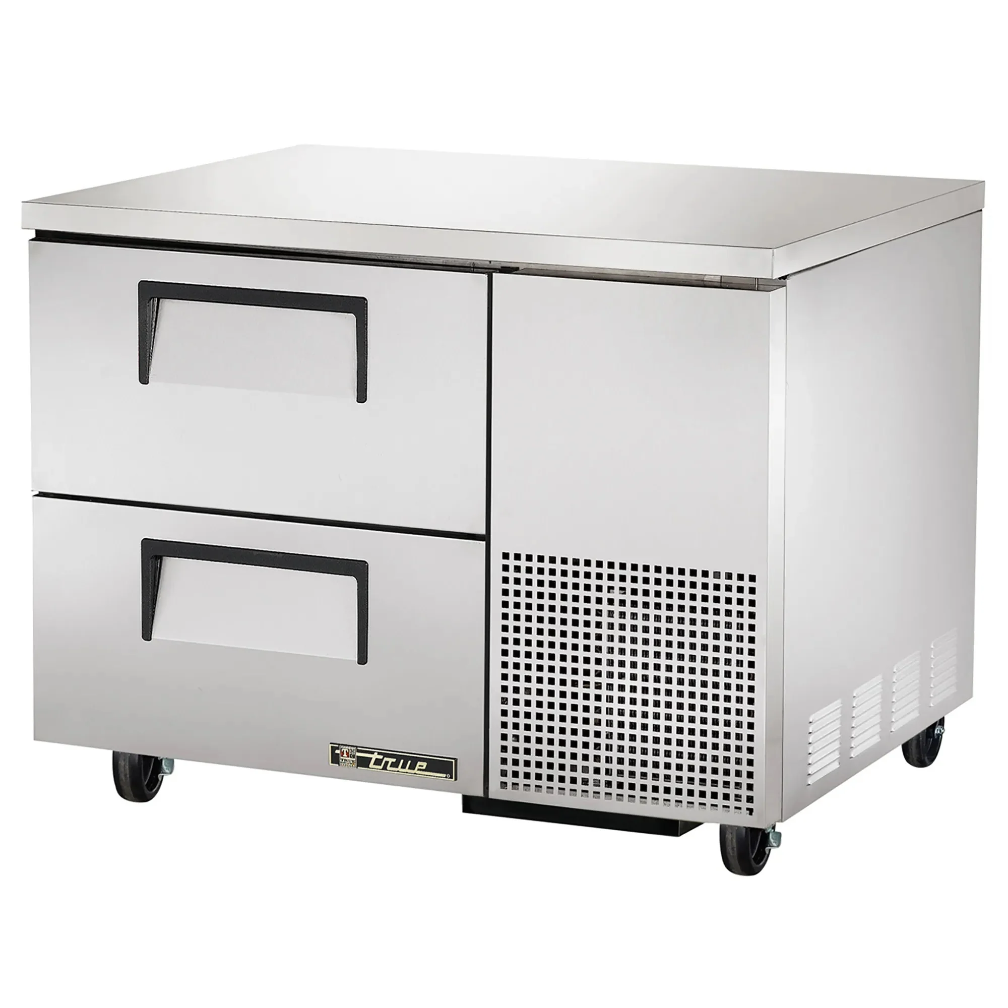 True TUC-44-HC Single Door 44" Side Mounted Refrigerated Work Table - Various Configurations - Image 2