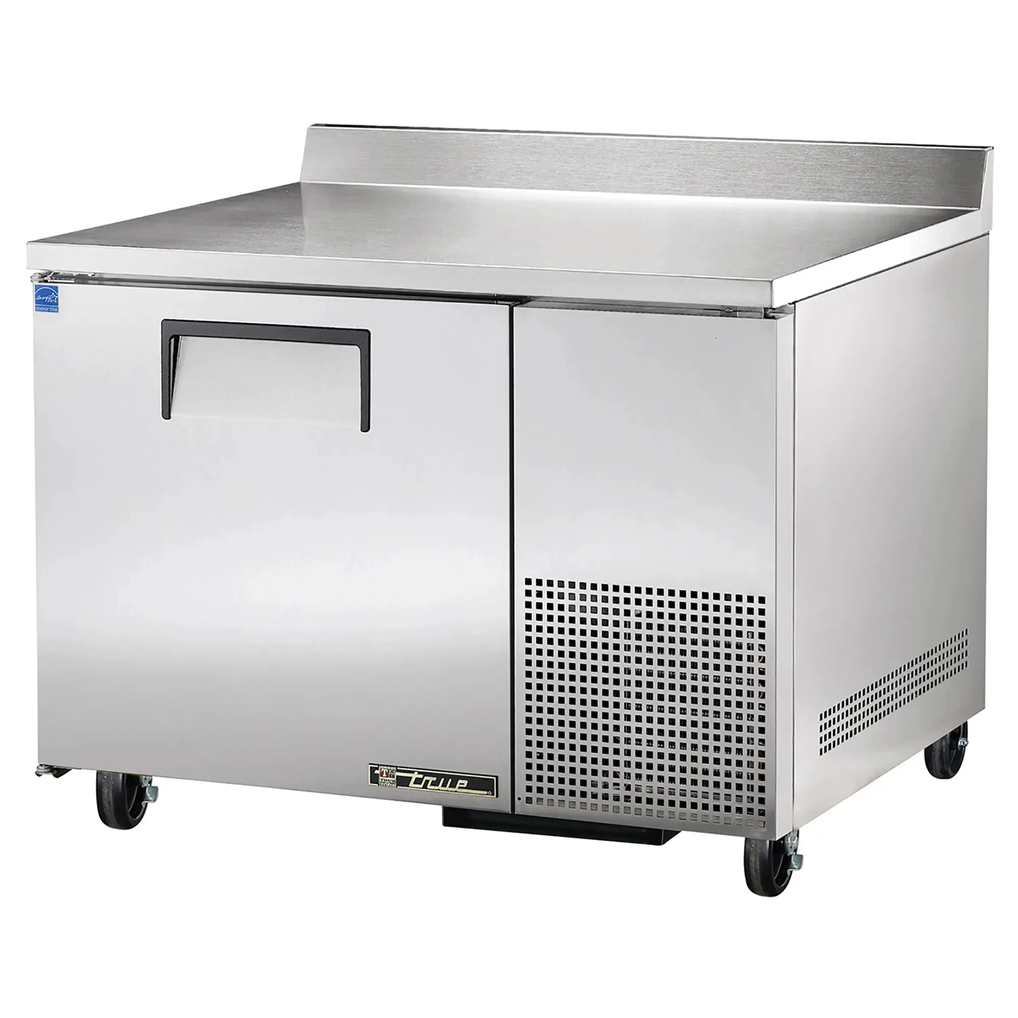True TUC-44-HC Single Door 44" Side Mounted Refrigerated Work Table - Various Configurations - Image 3