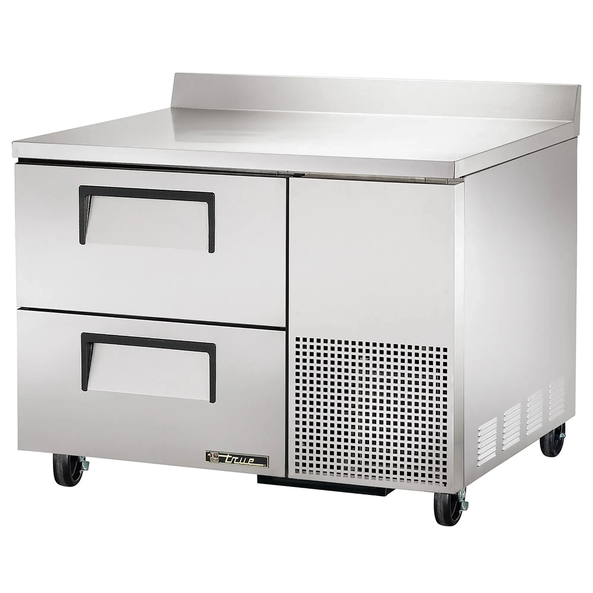True TUC-44-HC Single Door 44" Side Mounted Refrigerated Work Table - Various Configurations - Image 4