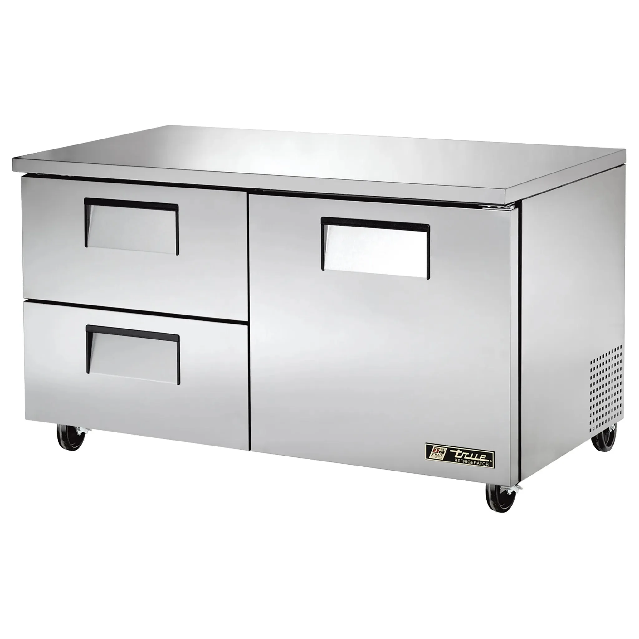 True TUC-60 Series Double Door 60" Under Counter Refrigerator - Various Configurations - Image 3