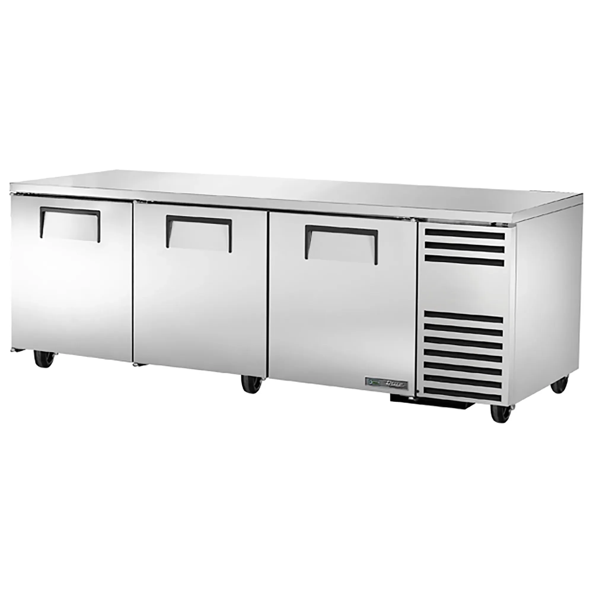 True TUC-93-HC Triple Door 93" Side Mounted Refrigerated Work Table - Various Configurations