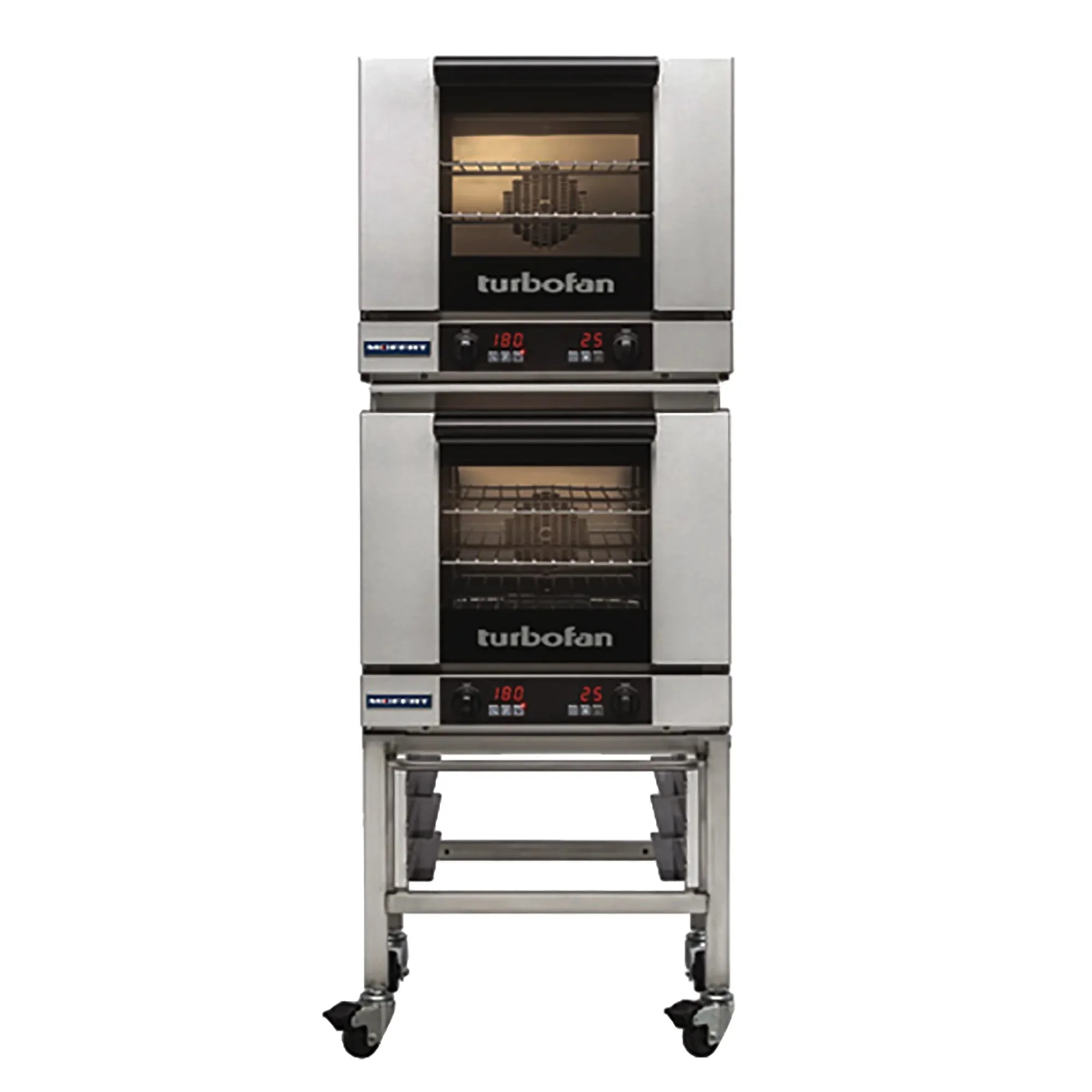 TurboFan E23 Series Electric Counter Top Convection Oven - 208V, Fits 3 1/2 Size Sheet Pans, Various Configurations - Image 6