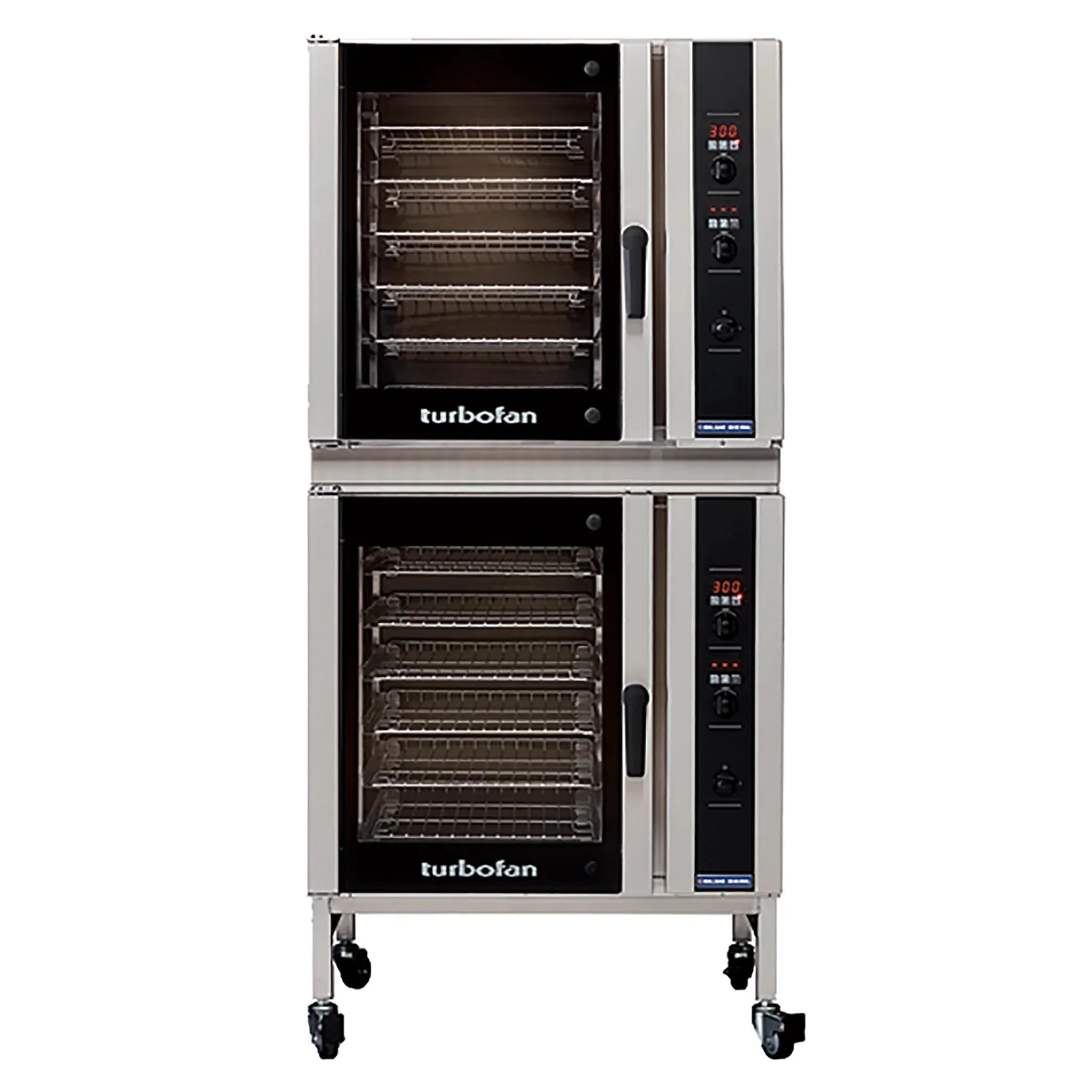 TurboFan E35 Series Digital Electric Convection Oven - 208V, Fits 6 Full Size Pans, Various Configurations - Image 3
