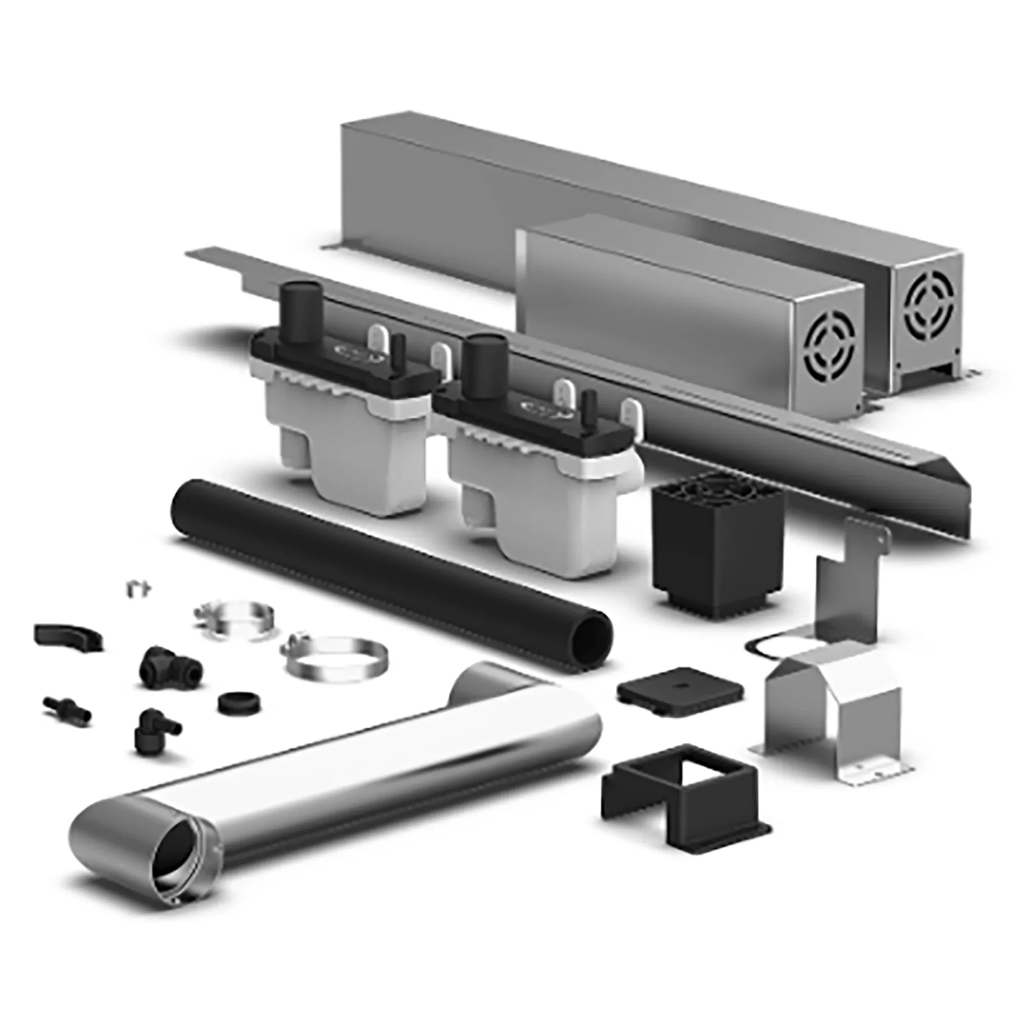 Unox XAVQC-0011 Series Stacking Kit for XAVC-0511 & 1011 Electric/Gas Combi Ovens - Image 2