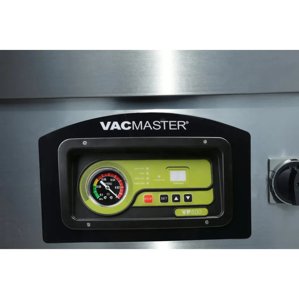 VacMaster VP800 Chamber Vacuum Sealing/Packaging Machine with Gas Flush - Image 3