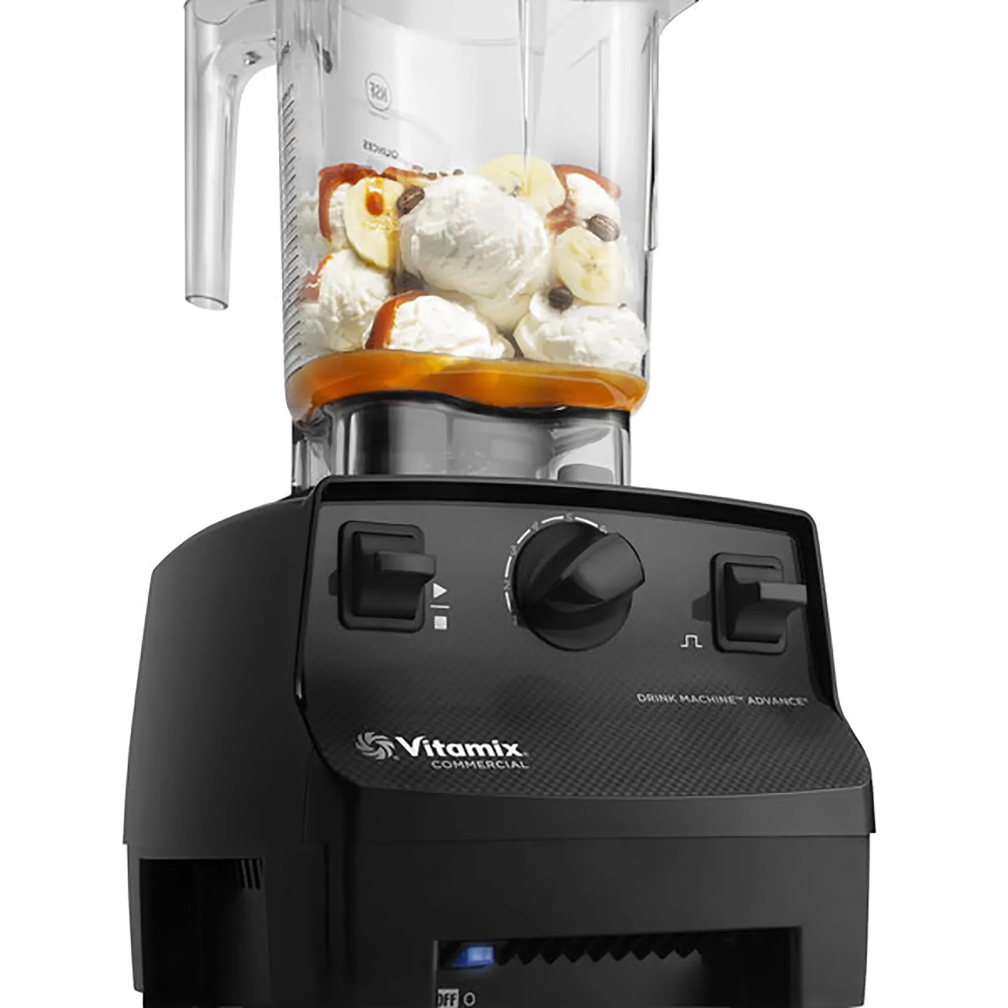 Vitamix 062824 Commercial Two Speed Drink Blender with Manual Controls - 48 Oz/1.4L, 2.3 HP - Image 3