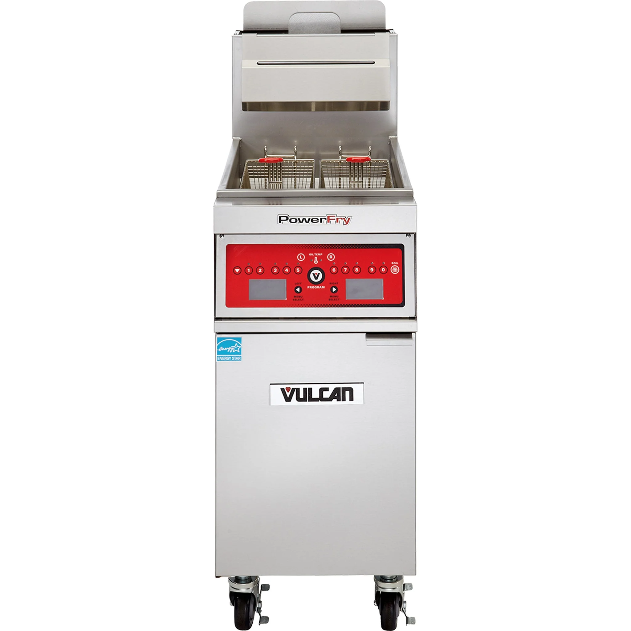 Vulcan PowerFry3 TR65 Series High Efficiency Natural Gas/Propane 65-70LB Fryer - Various Options