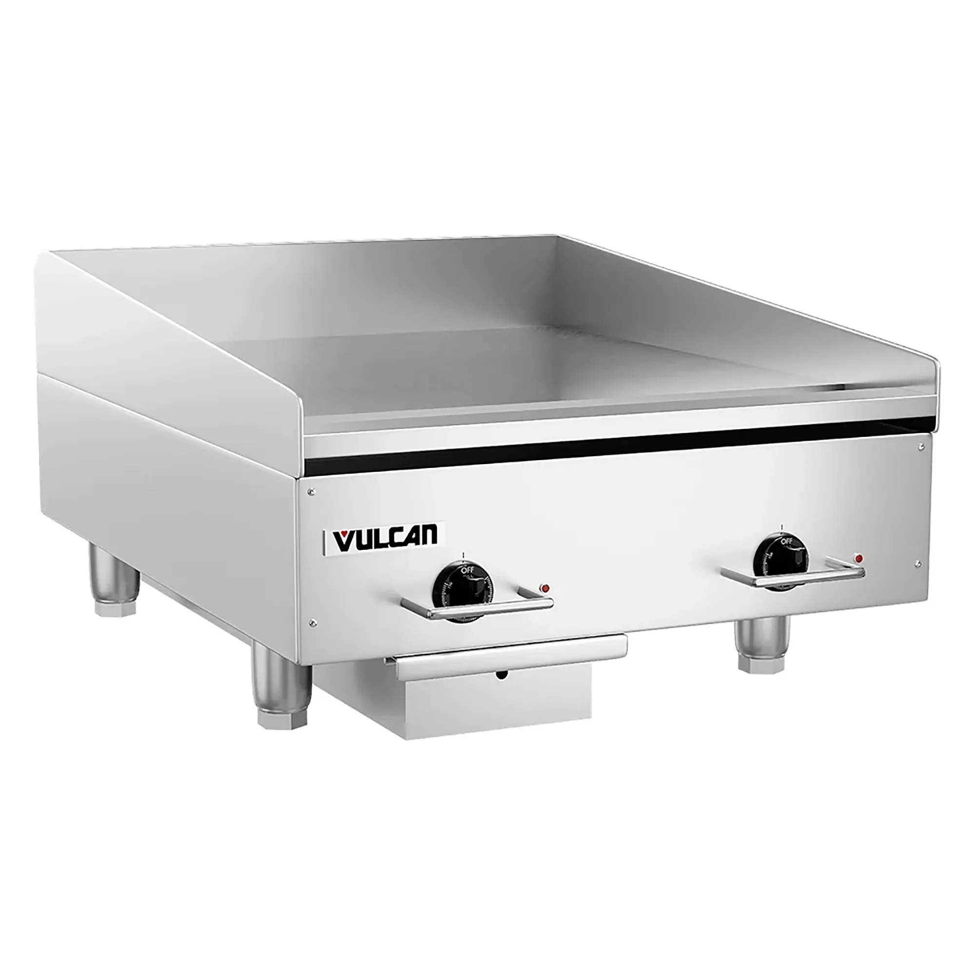 Vulcan RRE-E Series Heavy Duty 24" Deep Electric Griddle - 24" to 48" Wide