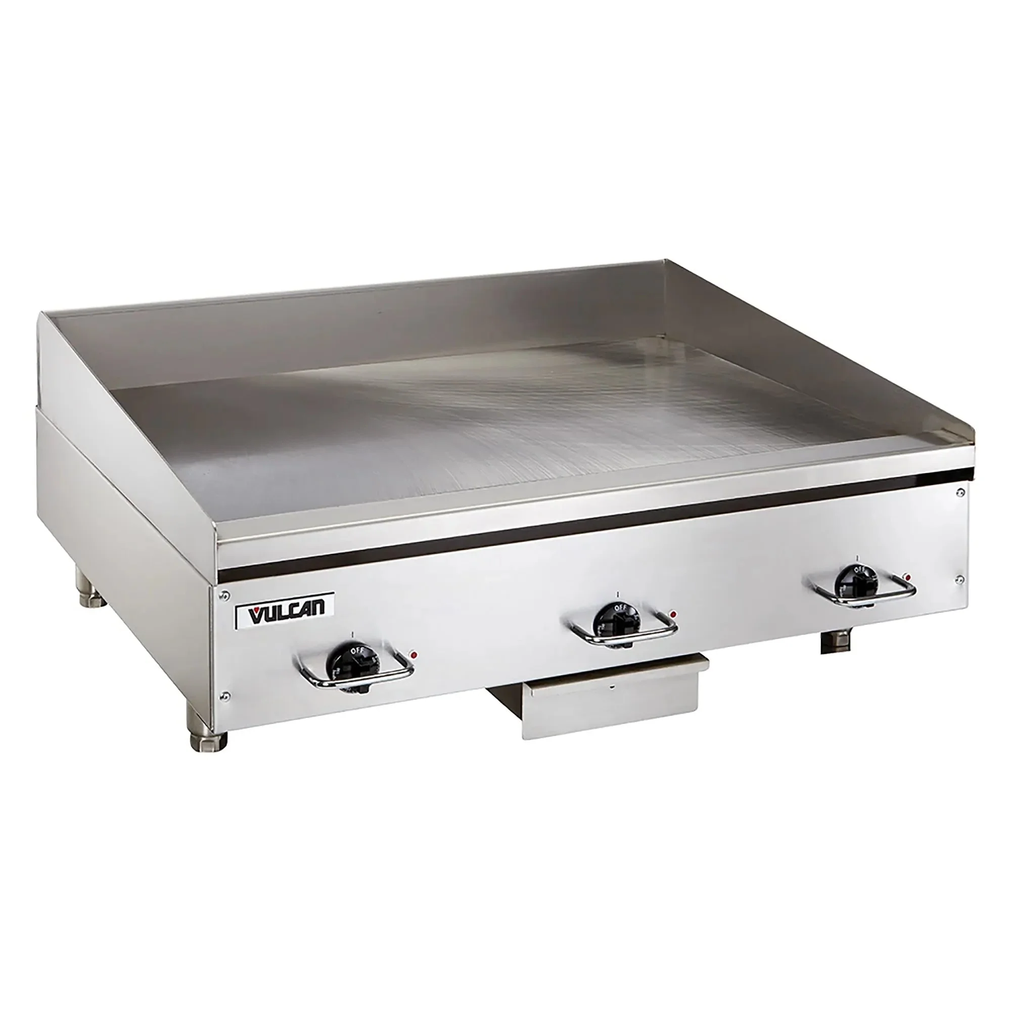 Vulcan RRE-E Series Heavy Duty 24" Deep Electric Griddle - 24" to 48" Wide - Image 2