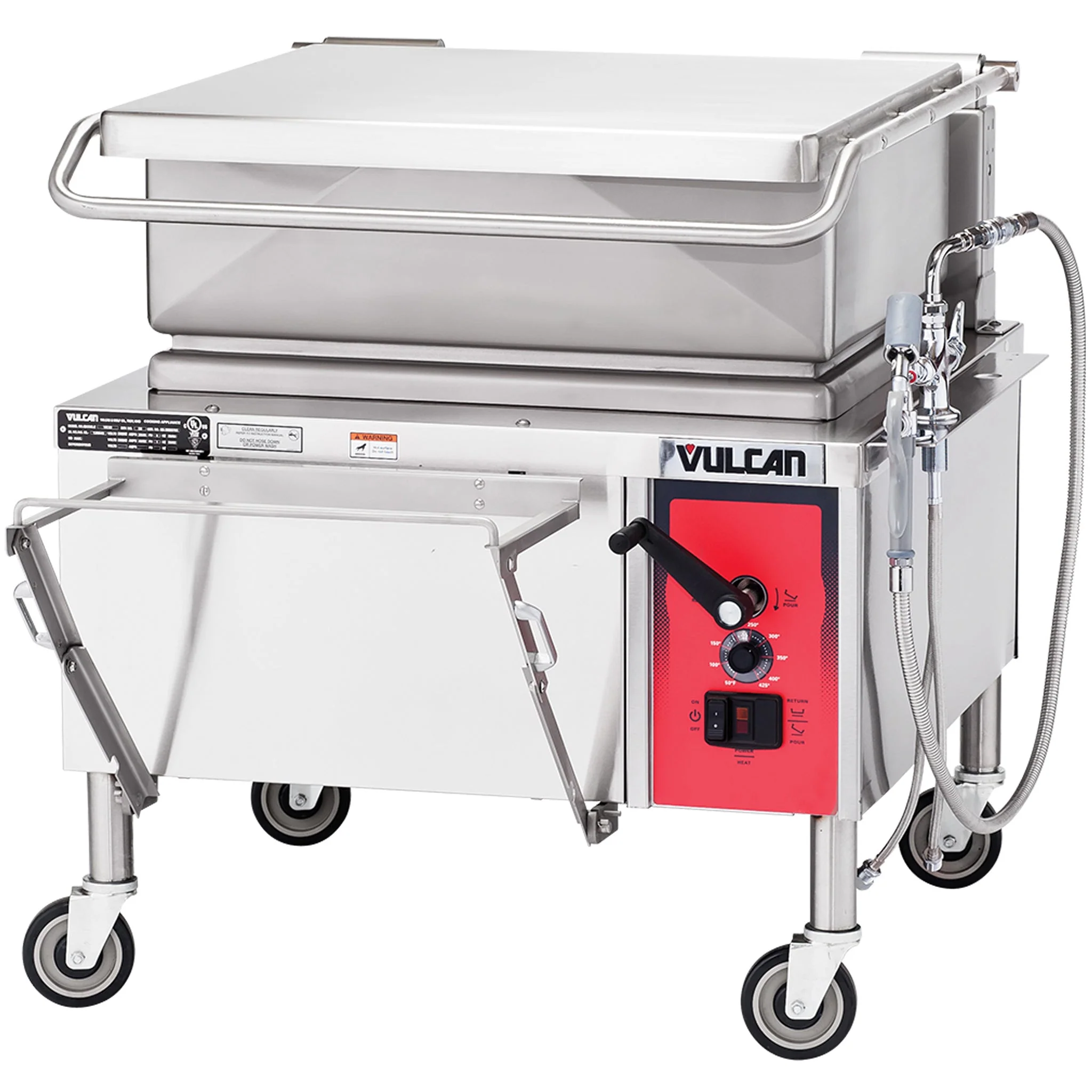 Vulcan VE30 Manual Lift Electric Braising Pan - 30 Gallon Capacity - Image 2