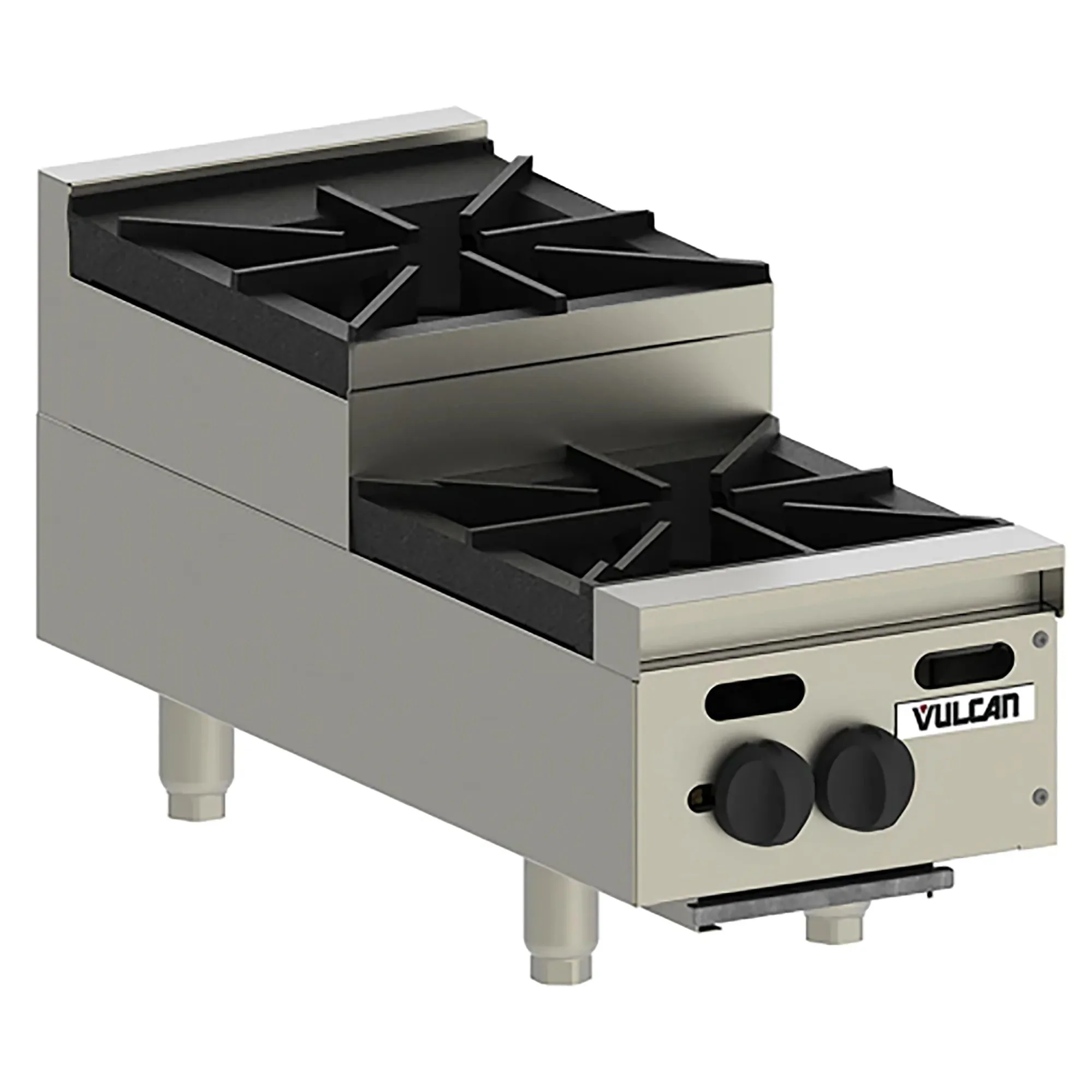 Vulcan VHP Series Natural Gas/Propane Step-Up Open Burner - Various Configurations