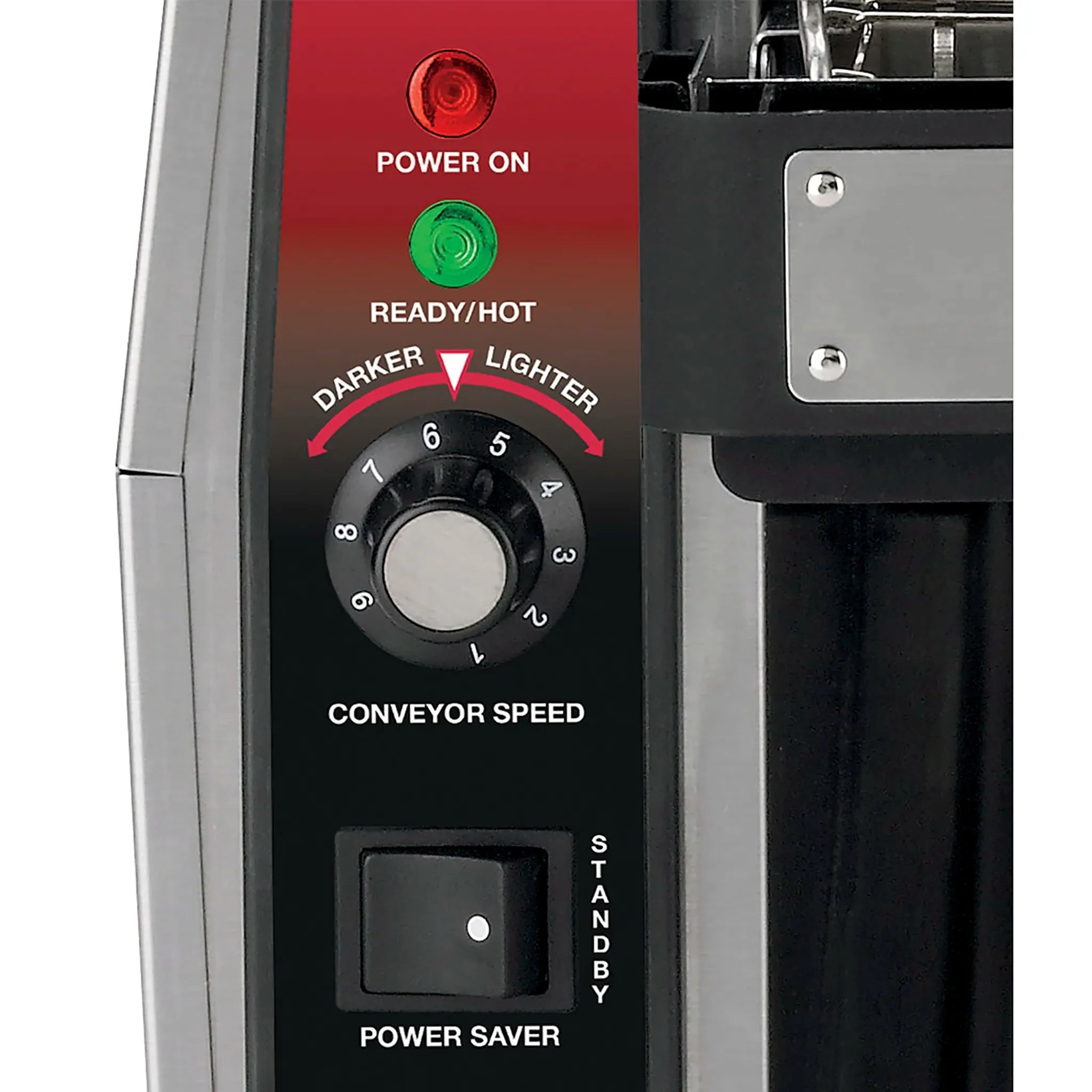 Waring CTS1000CND Heavy Duty Low Volume Toaster - 450 Slices Per Hour, 120V - Image 3