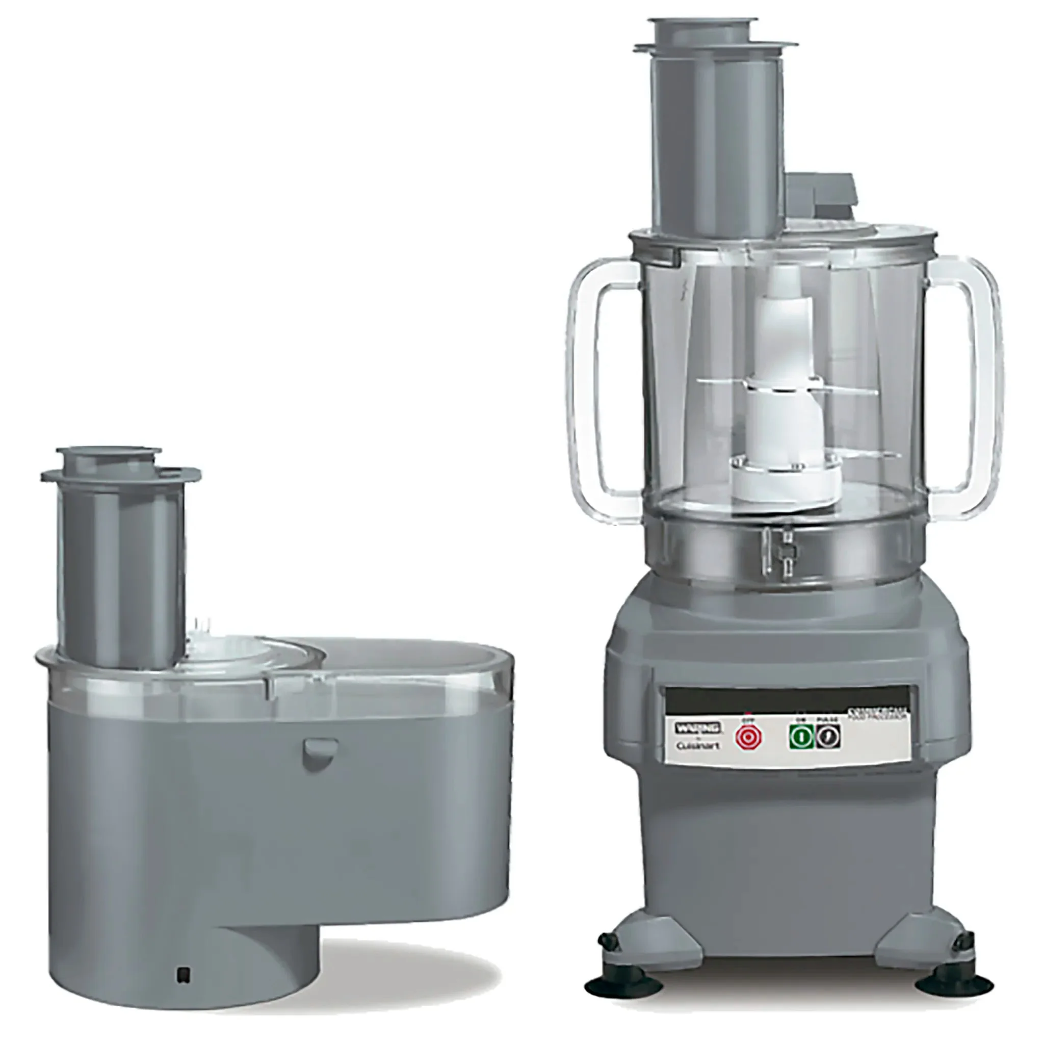 Waring FP2200 Combination Food Cutter & Processor Combo with Continuous Feed Chute - 6 Qt Capacity