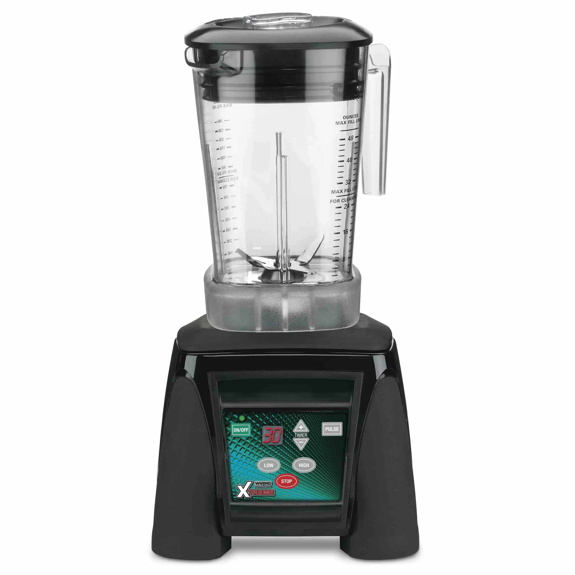 Waring MX1100XTXP Xtreme High Power Commercial Blender with Timer – 48 Oz/1.4 L Capacity, 3.5 HP