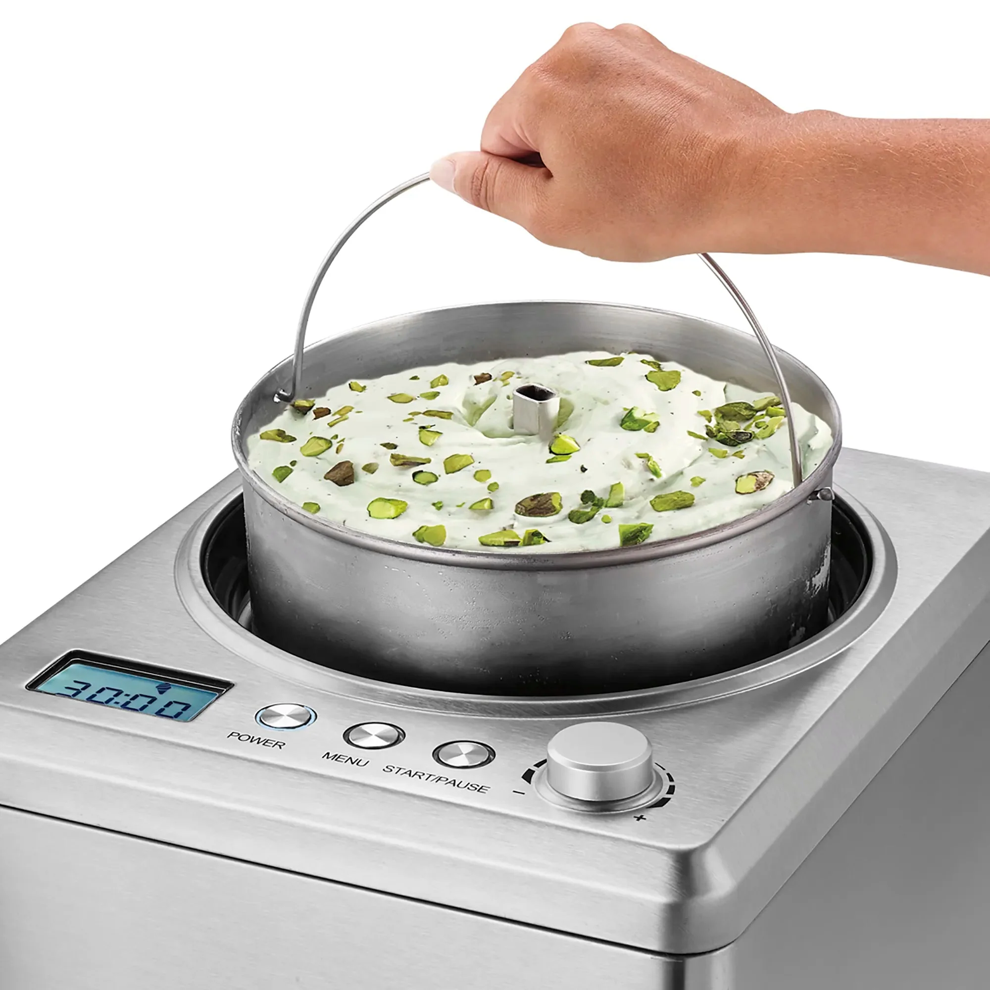 Waring WCIC25 Counter Top 2.5 Quart Ice Cream Maker - Image 4