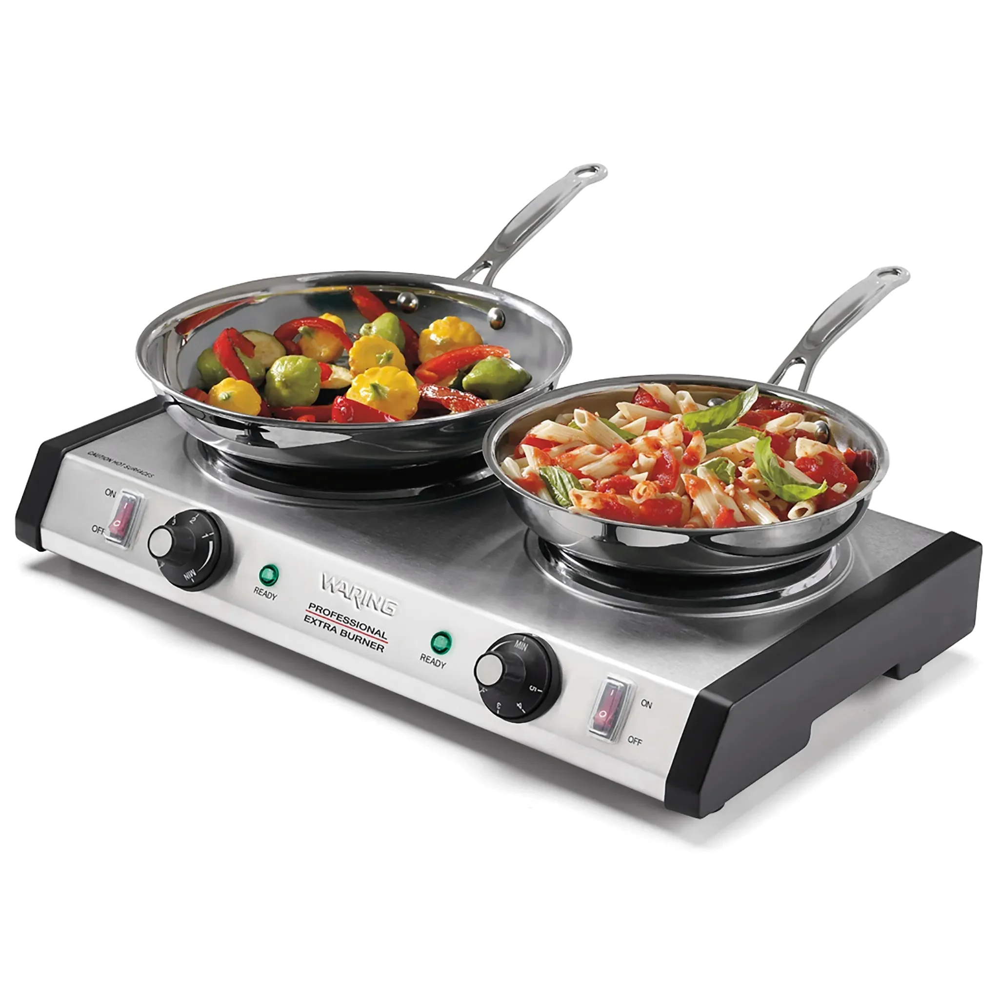 Waring WDB600 Double Cast-Iron Burner - 120V, 1800W - Image 3