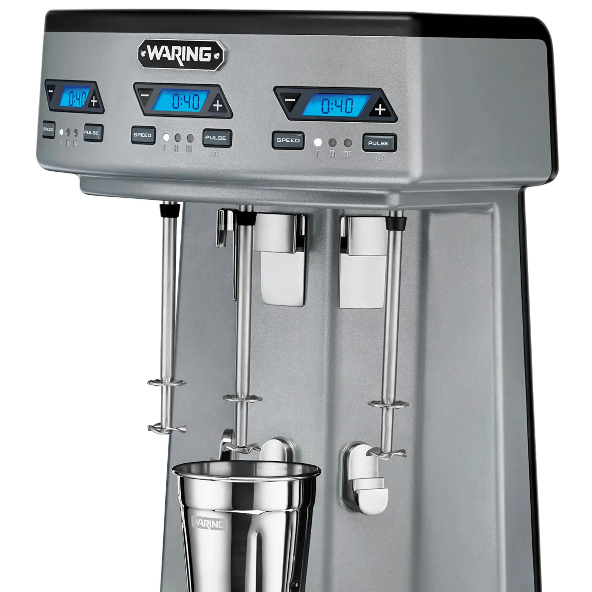 Waring WDM360TX Triple Spindle Drink Mixer With Timer - Image 3