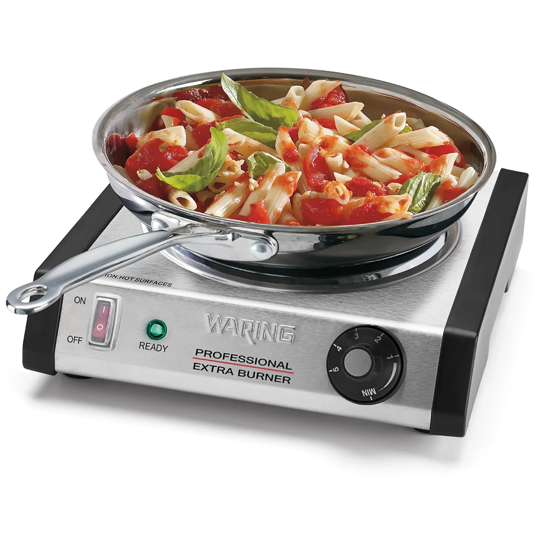 Waring WEB300 Single Cast-Iron Burner - 120V, 1300W - Image 3
