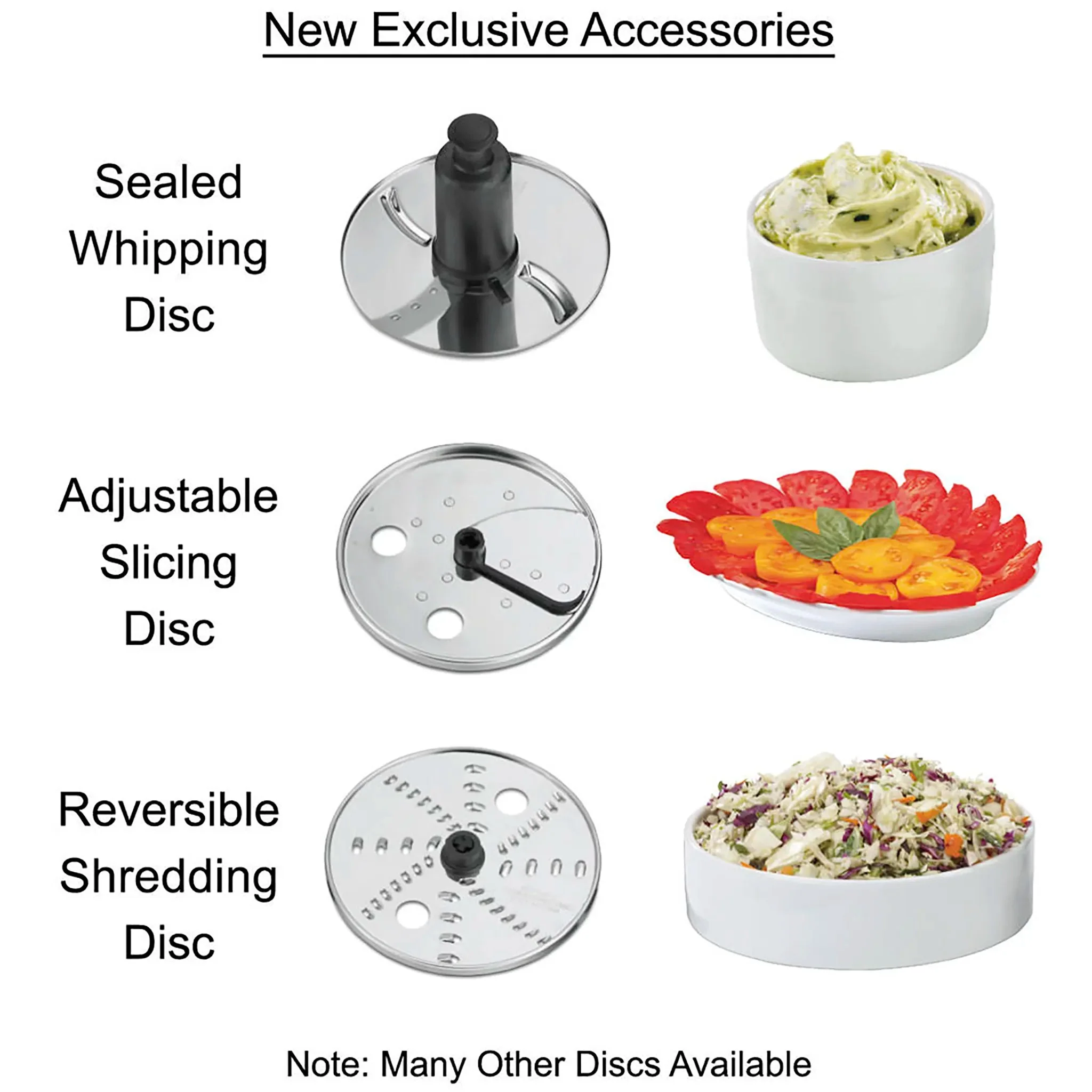 Waring WFP14S 3.5 Qt Bowl Food Cutter & Processor Combo - Image 5