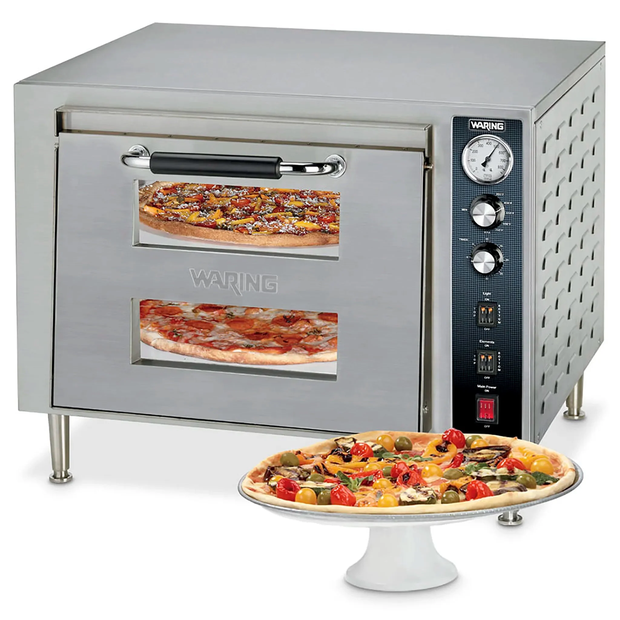 Waring WPO700 Heavy Duty Double Deck, Single Door Oven - 240V - Image 3